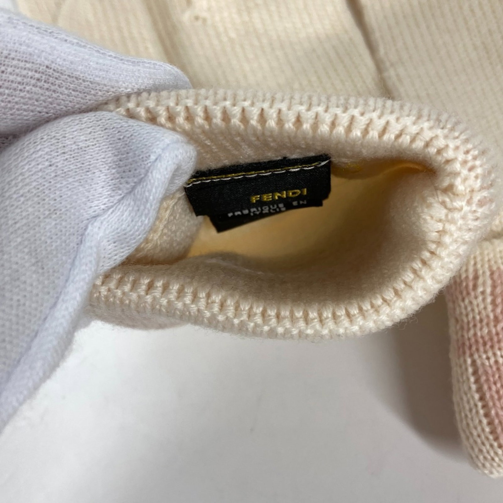 Fendi Gloves Wool Short - 5