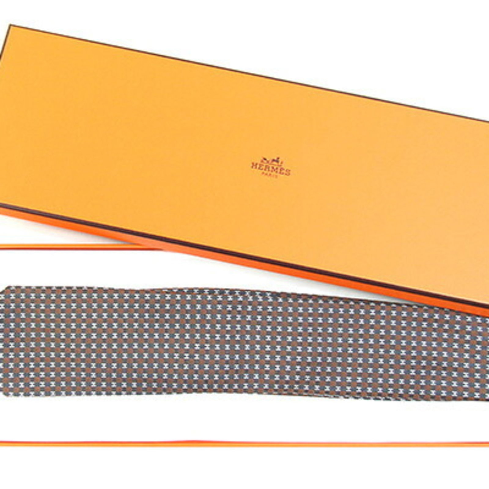 Silk Cravat Hermes - 5