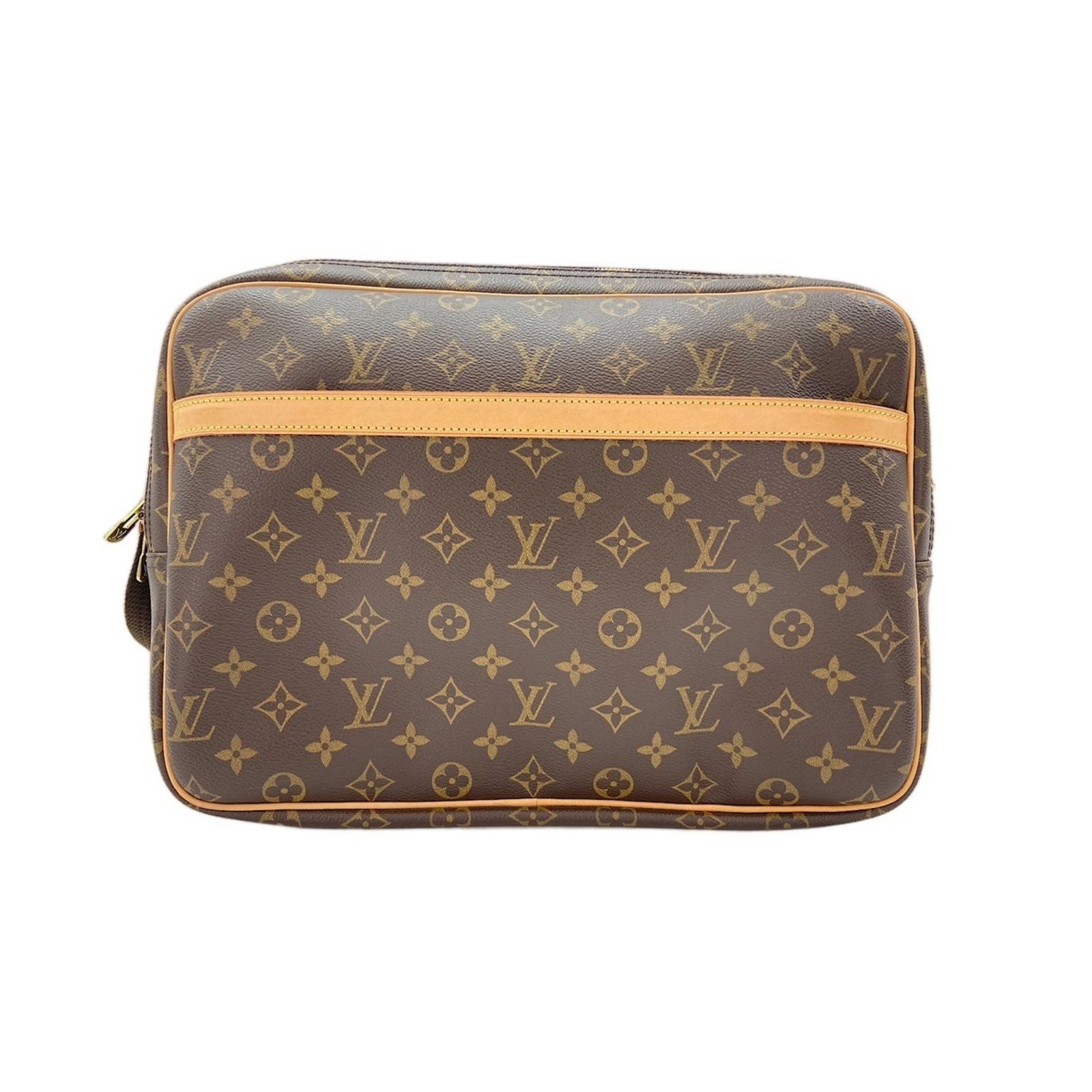 Shoulder Bag by Louis Vuitton: Shoulder Bag by Louis Vuitton Brown Louis Vuitton shoulder bag with dimensions 28cm x 34cm x 13cm, perfect for everyday use. This stylish bag features a classic design and timeless color that