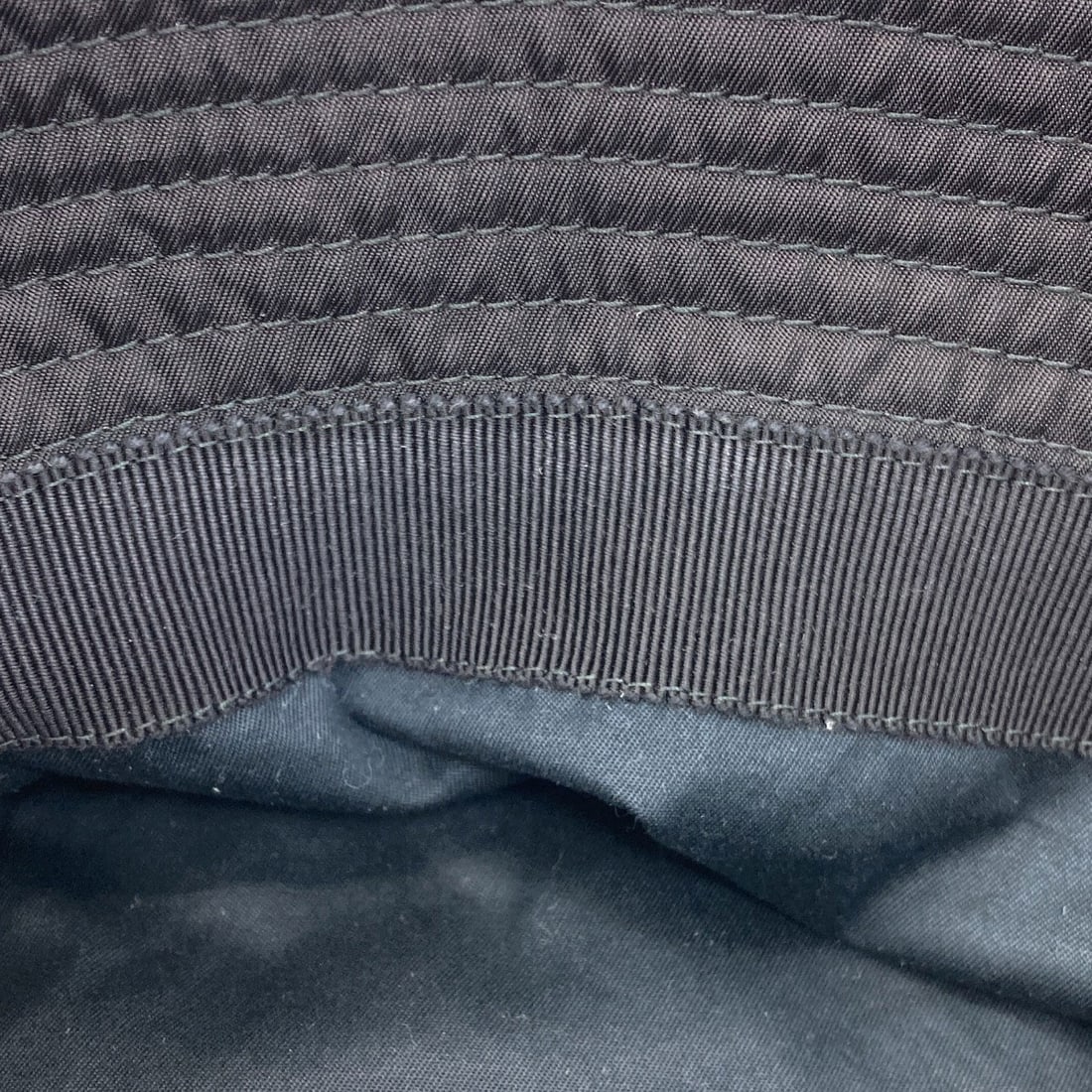 Logo Prada Bucket Hat Nylon Hardware - 7