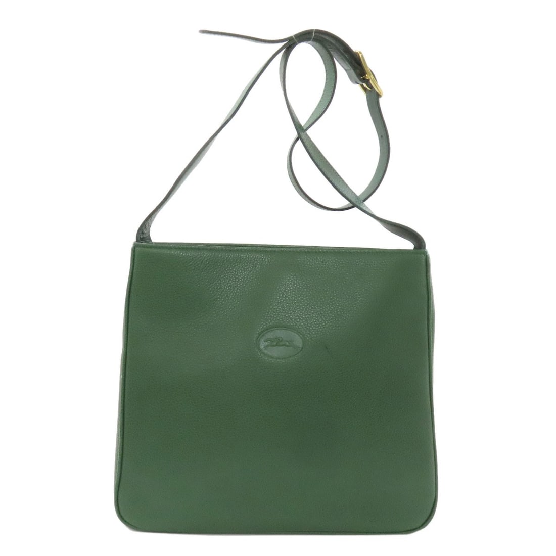 Longchamp Logo Leather Bag Shoulder: Longchamp Logo Leather Bag Shoulder This Longchamp Logo Leather Bag Shoulder is a stylish and functional accessory, featuring a vibrant green exterior made from high-quality leather. The bag's classic