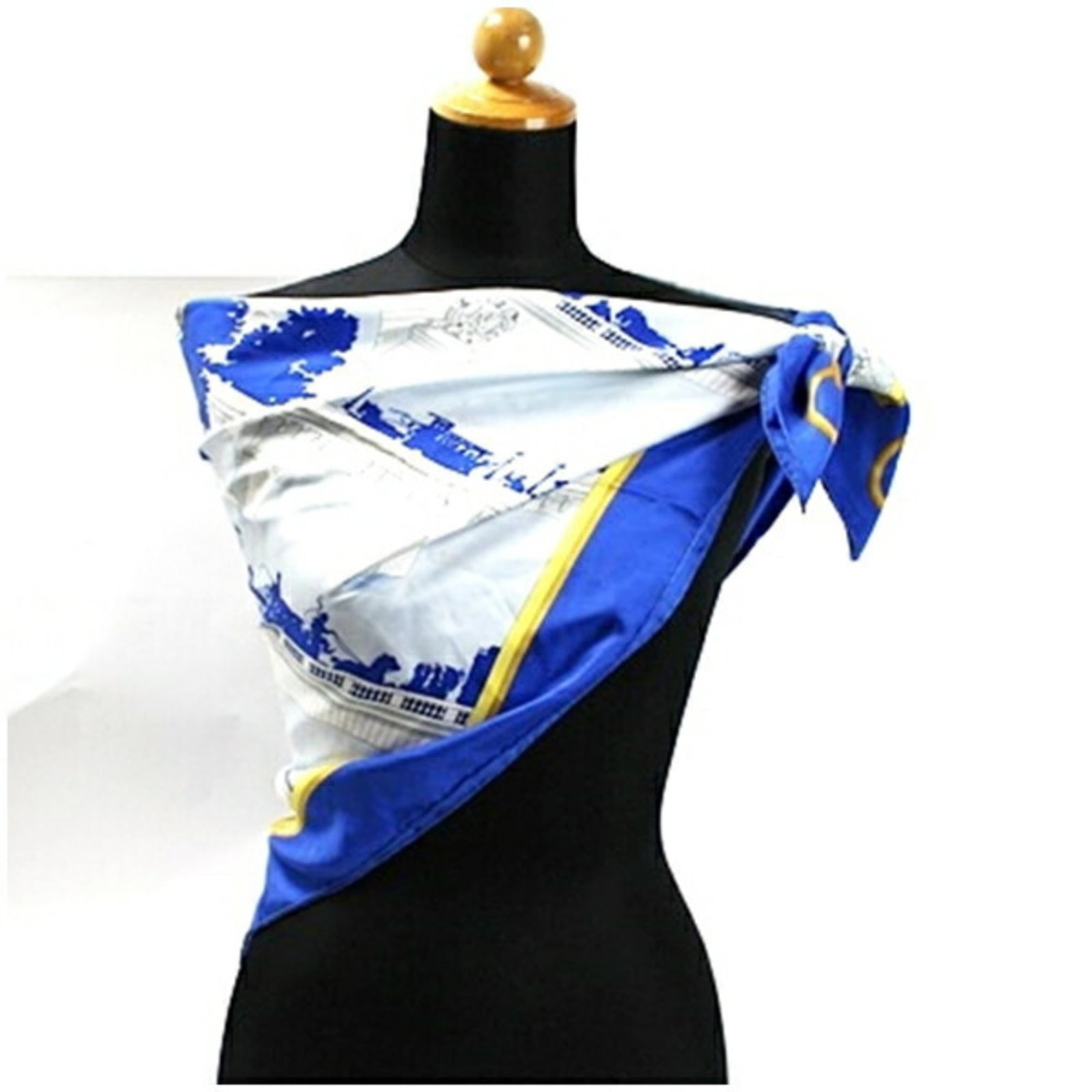 Silk Hermes Scarf - 3