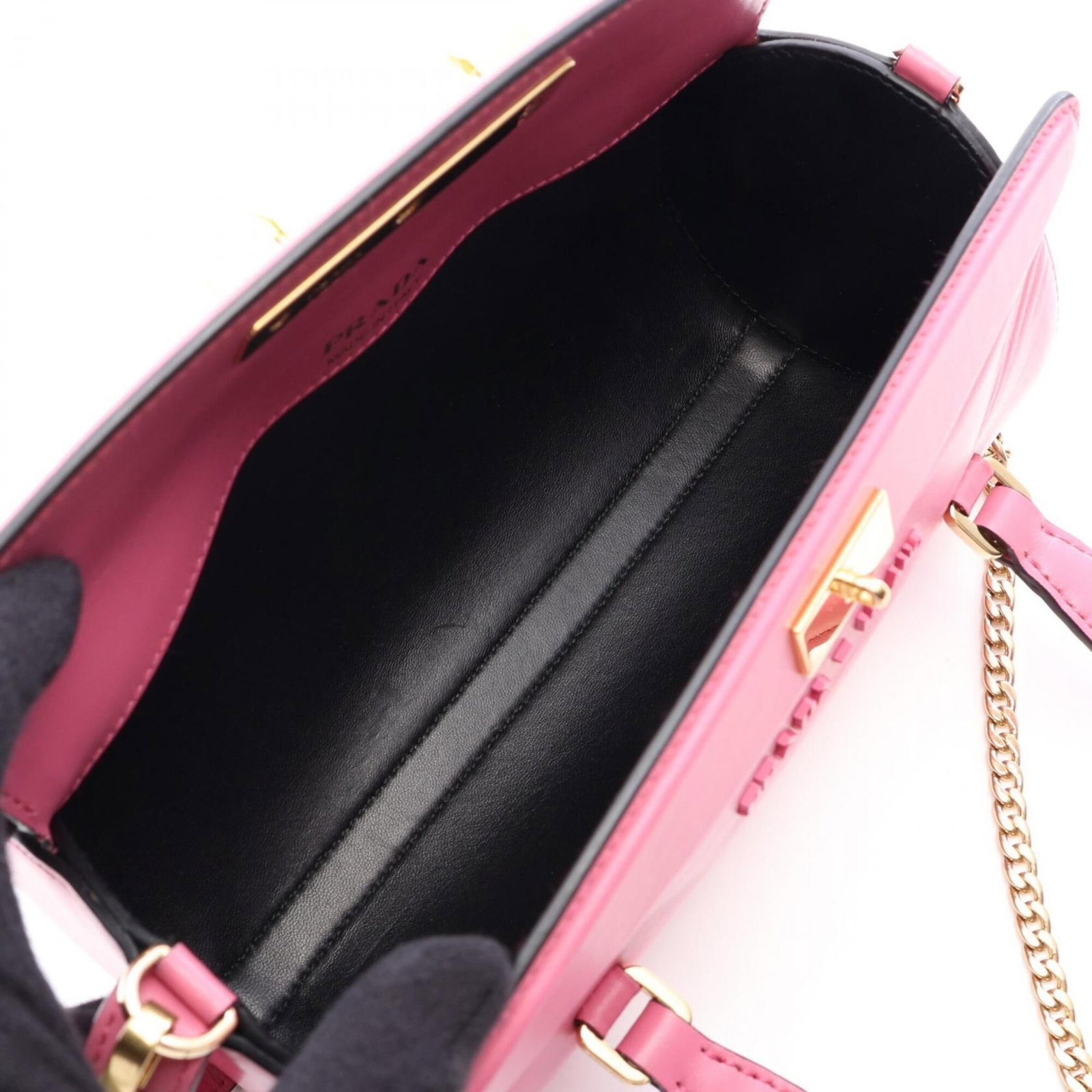 Handbag Leather Prada - 3
