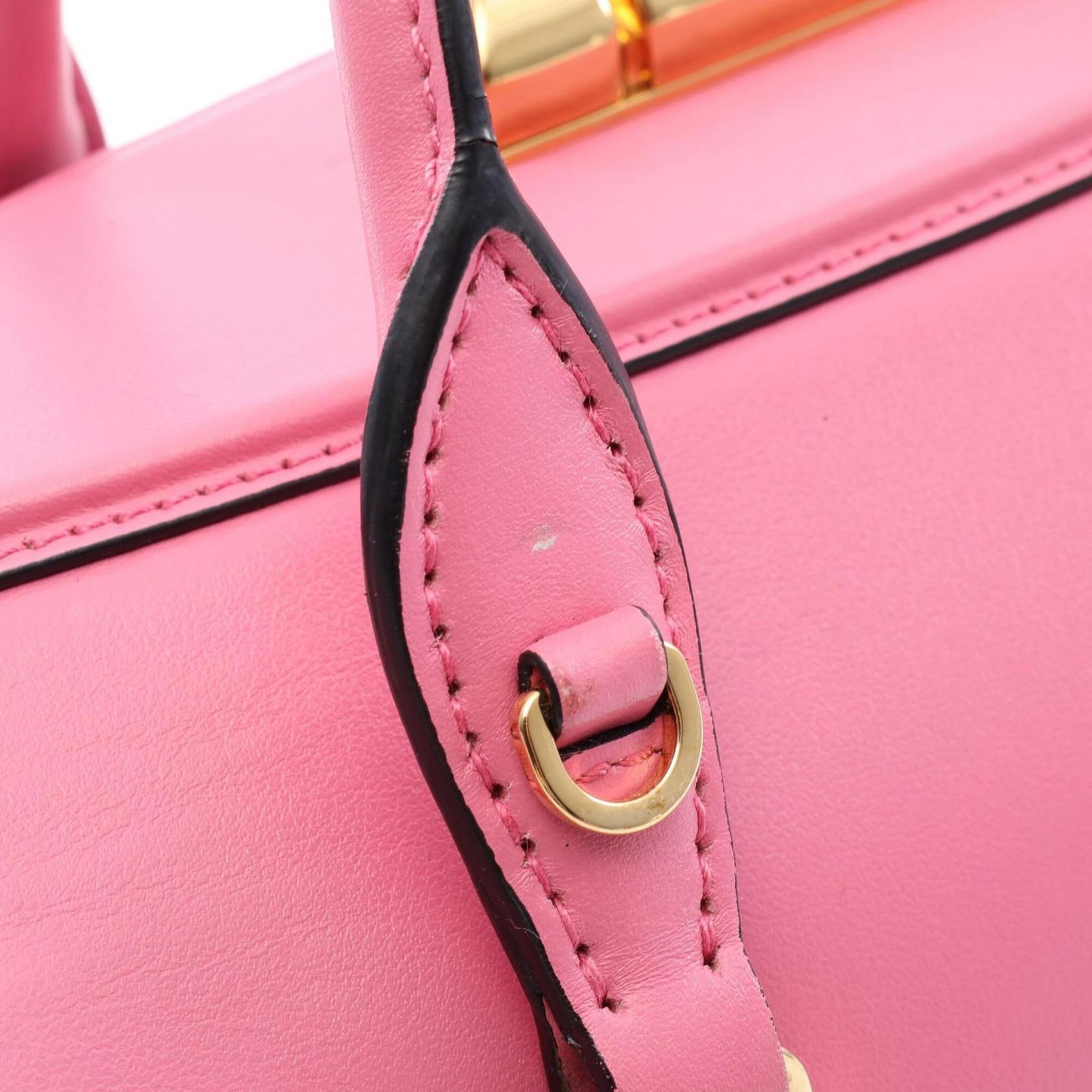 Handbag Leather Prada - 5