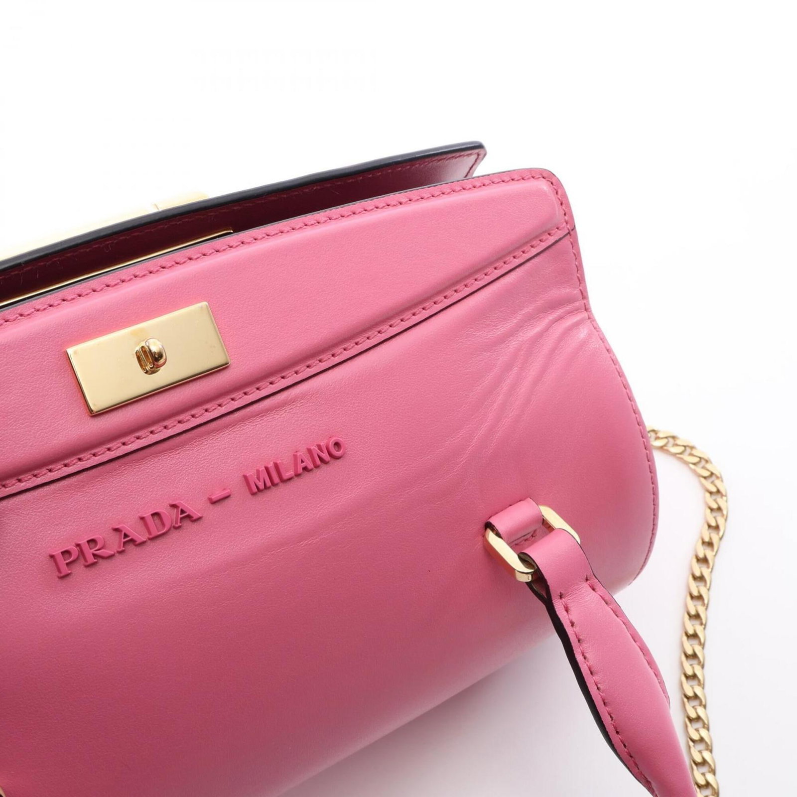 Handbag Leather Prada - 8