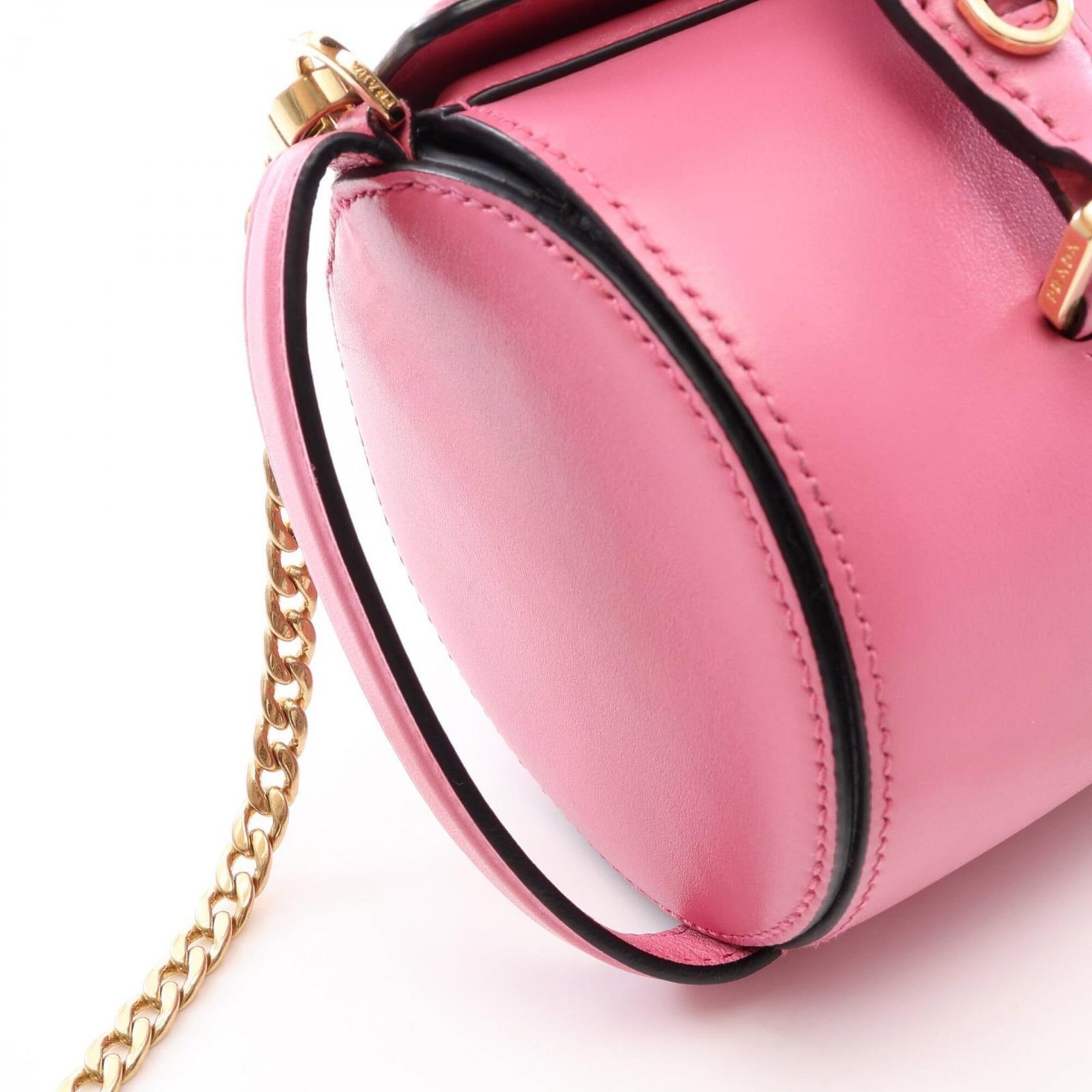 Handbag Leather Prada - 9