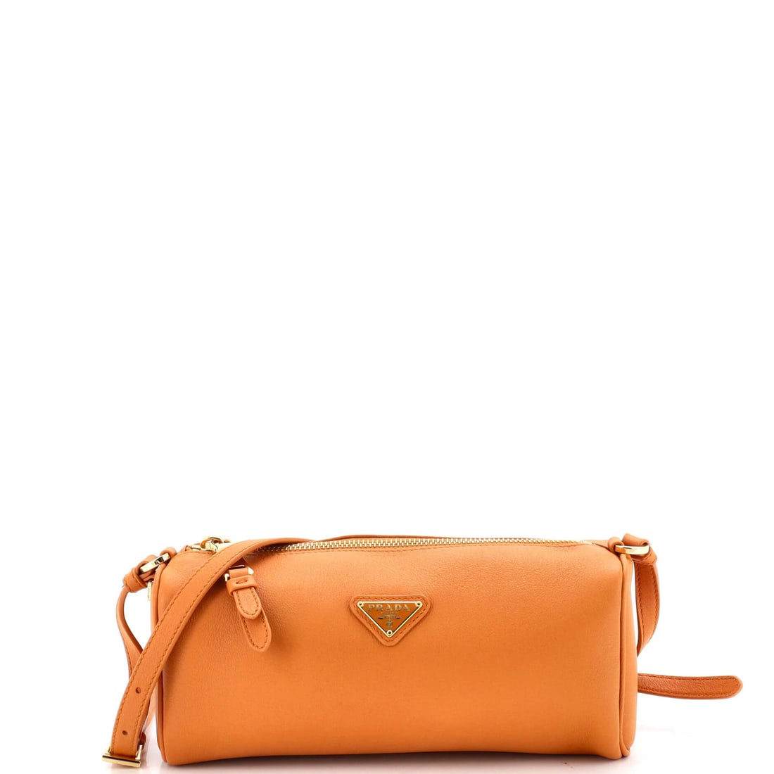 Zip Buckle Pouch Leather Bag Shoulder Prada (1 of 6)