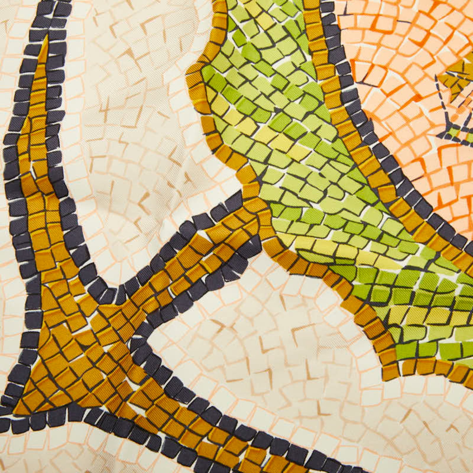 Silk Hermes Scarf - 3