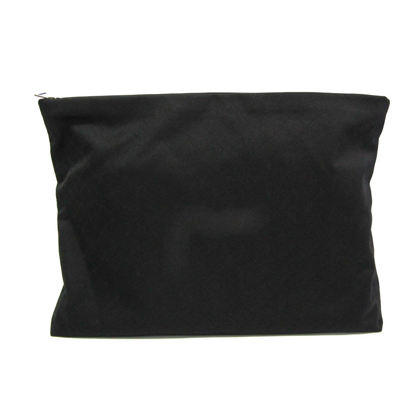 Clutch Bag Nylon By Bottega: Clutch Bag Nylon By Bottega Bottega Veneta's Clutch Bag is crafted from durable nylon, featuring a sleek black design with a zipper closure. Measuring 27cm x 38cm x 13cm, this stylish accessory weighs
