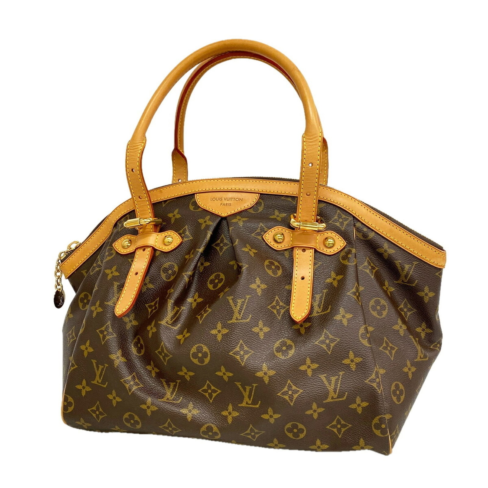 Handbag Louis Vuitton: Handbag Louis Vuitton Brown Louis Vuitton Handbag with Classic Design. This 28cm x 32cm x 17cm handbag features the iconic Louis Vuitton style, perfect for everyday use. With its timeless design and l