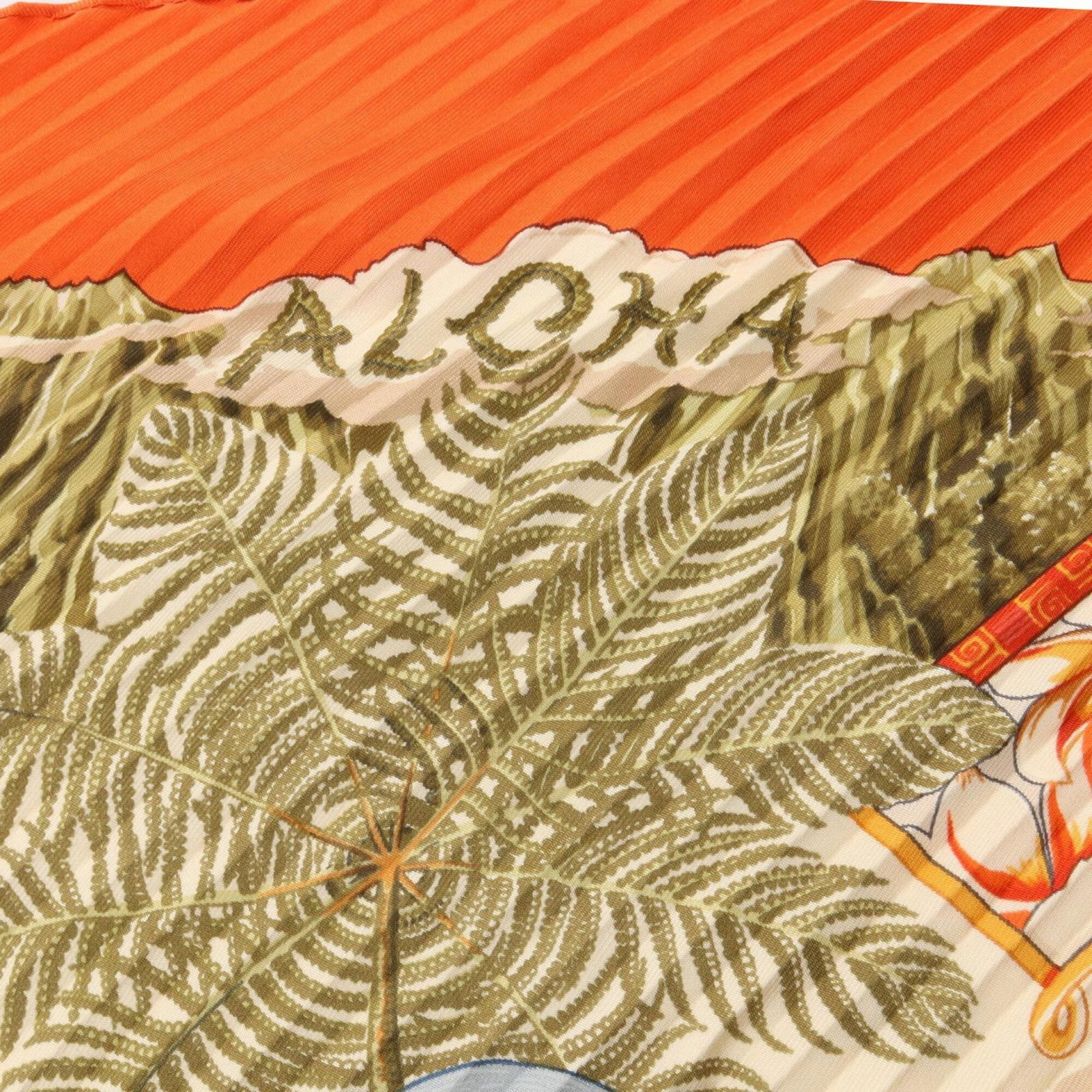 Silk Hermes Scarf - 5
