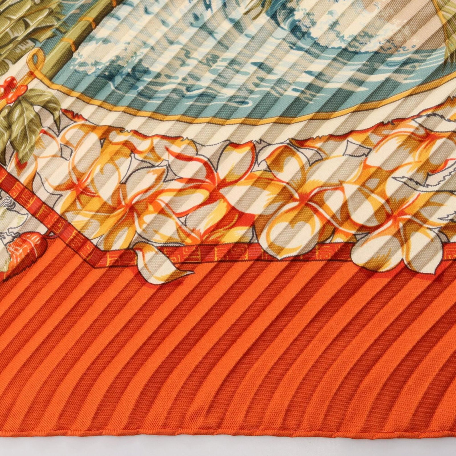Silk Hermes Scarf - 7