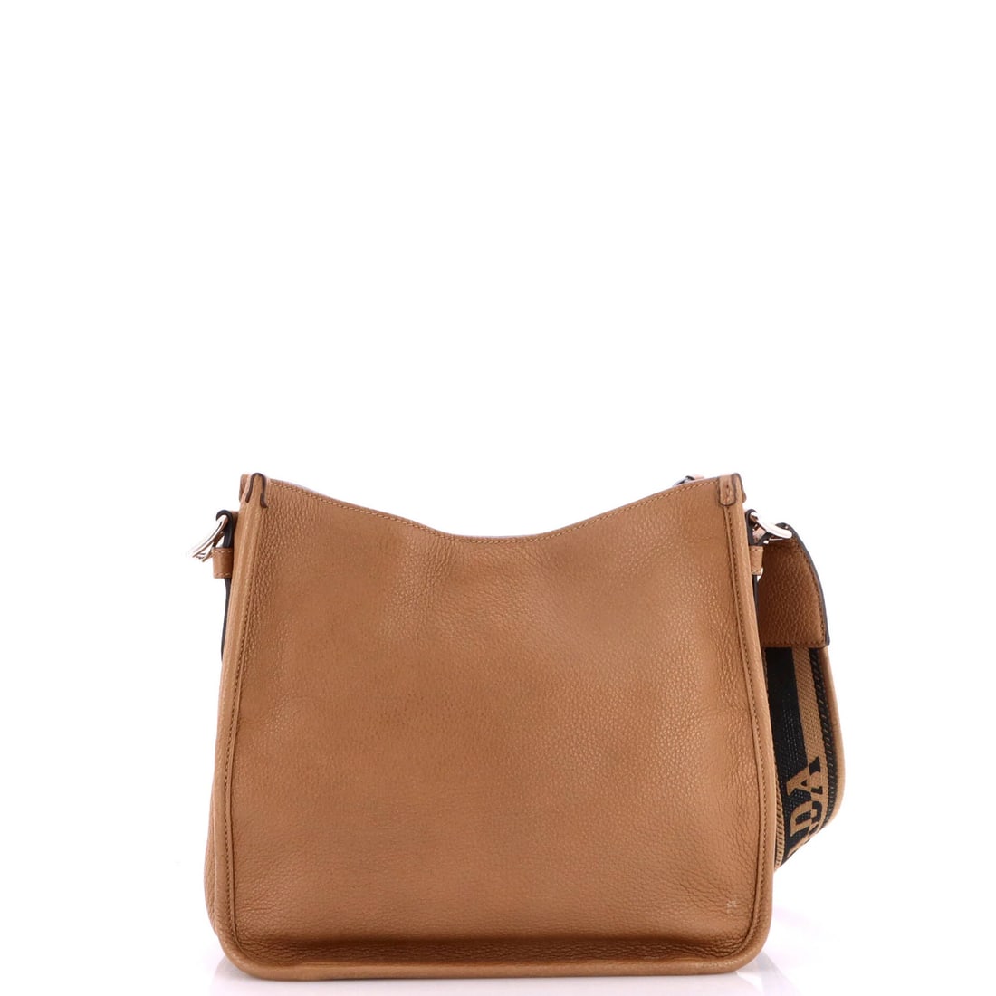 Logo Strap Hobo Medium Leather - 3