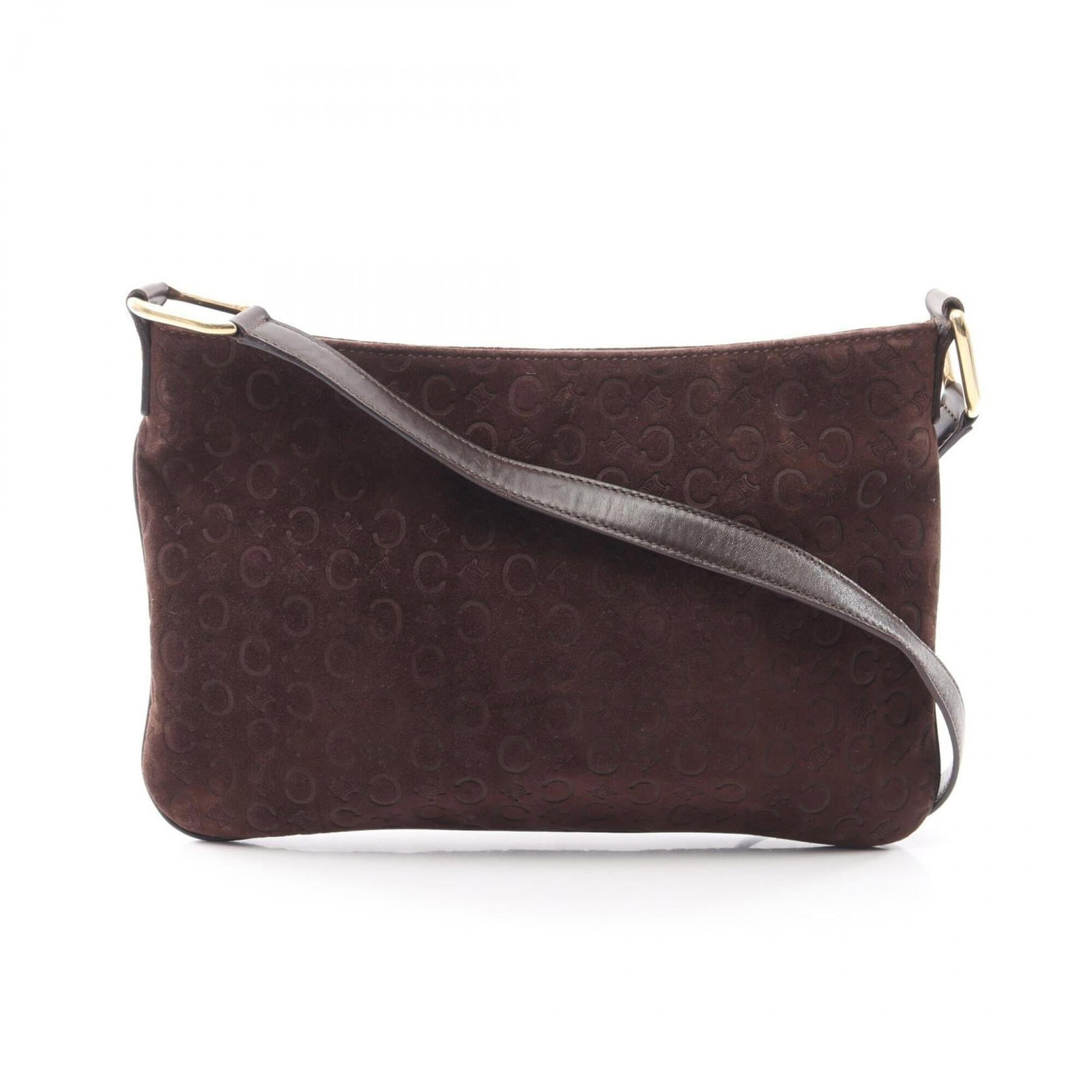 Suede Leather Shoulder Handbag Bag: Suede Leather Shoulder Handbag Bag Suede leather shoulder bag with a rich brown color, perfect for adding a touch of sophistication to any outfit. Measuring 19.5cm x 30cm x 1cm, this stylish handbag f