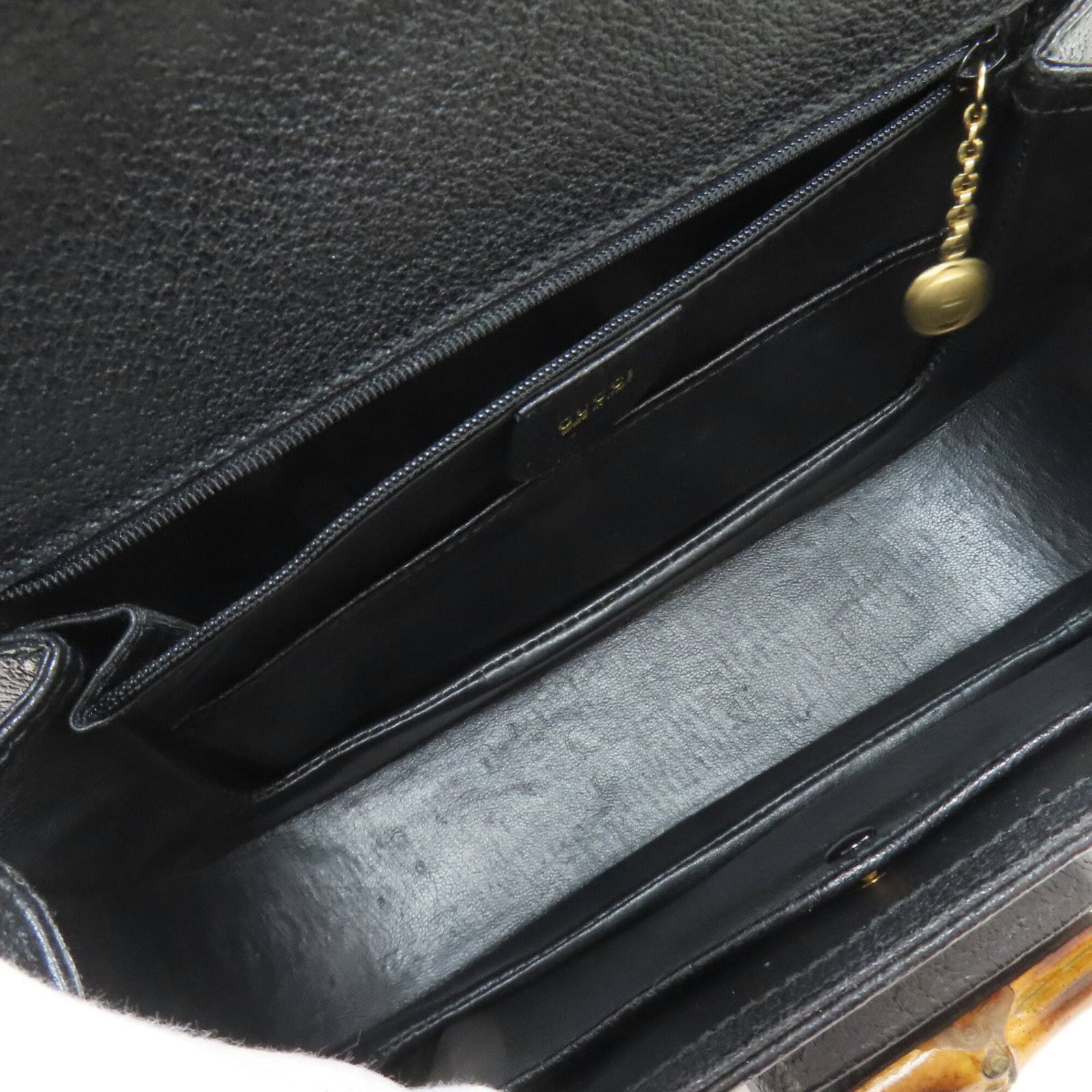 Handbag Leather Gucci - 5