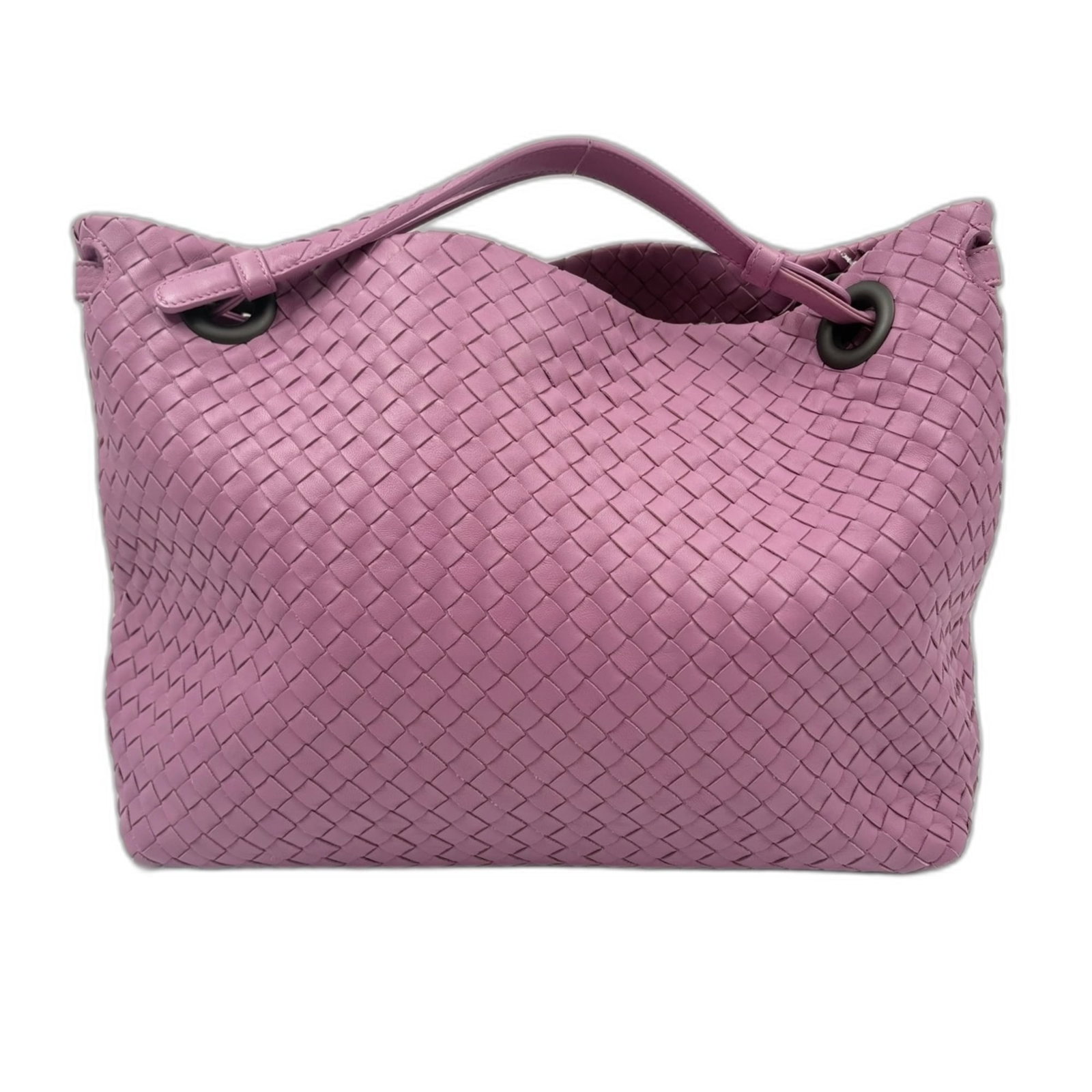 Intrecciato Handbag Bottega Veneta: Intrecciato Handbag Bottega Veneta Intrecciato Handbag Bottega Veneta - A timeless piece of Italian design, this pink Intrecciato handbag boasts a sleek and sophisticated silhouette. Its signature