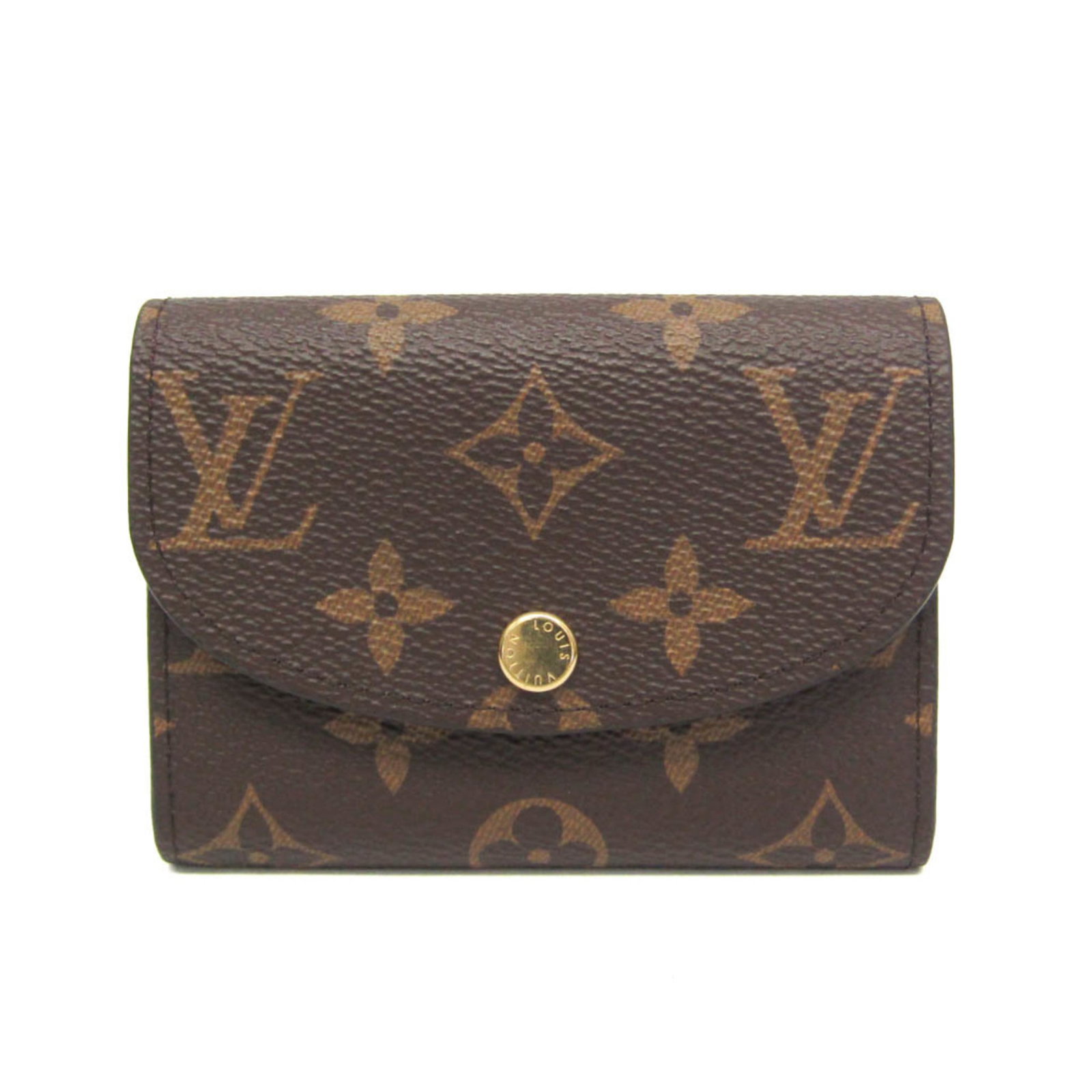 Coin purse Monogram Louis Vuitton: Coin purse Monogram Louis Vuitton The Rosalie coin purse by Louis Vuitton features a striking fuchsia monogram pattern and sleek snap fastener closure. This stylish accessory boasts two inner pockets