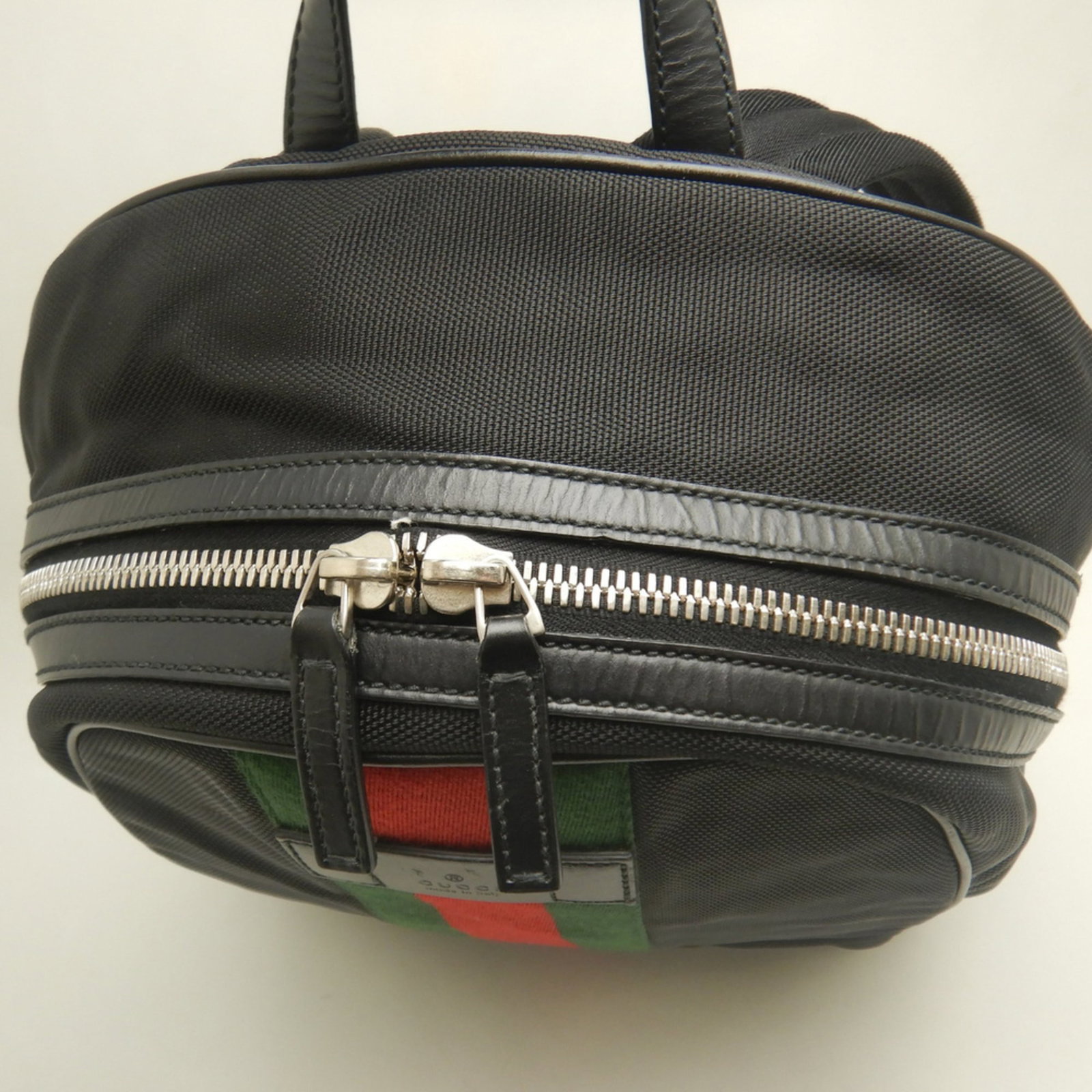 Nylon Canvas Backpack Gucci - 5