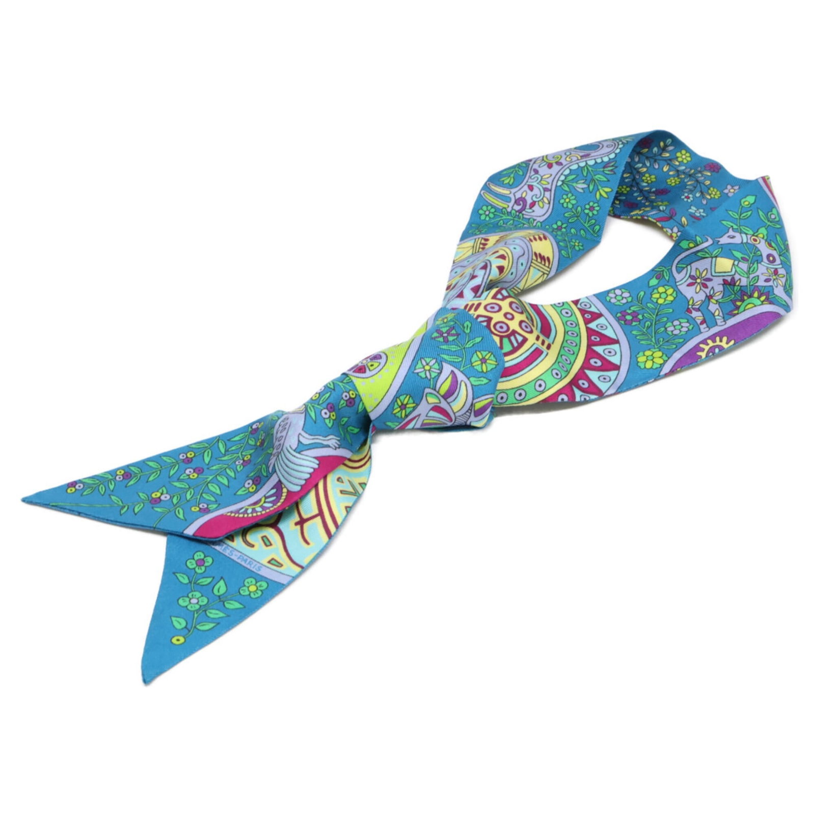 Silk Hermes Scarf - 3