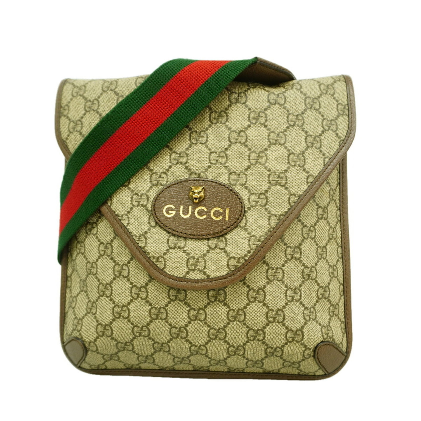 Shoulder Bag Pvc Gucci: Shoulder Bag Pvc Gucci The Gucci shoulder bag is made from PVC material and features a beige color with gold hardware. Its compact size, measuring 28.5cm x 28.5cm x 5cm, makes it a convenient
