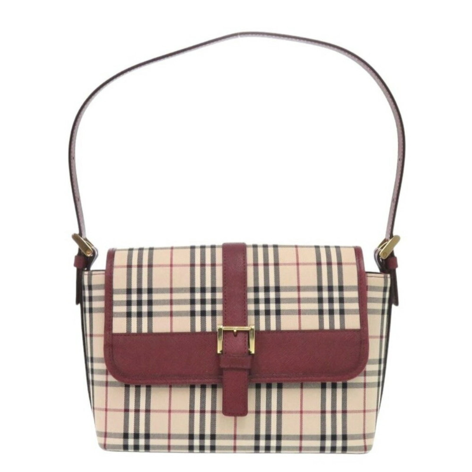 Shoulder Bag Leather Canvas Burberry Handbag: Shoulder Bag Leather Canvas Burberry Handbag Burberry's iconic shoulder bag is crafted from a durable canvas and leather blend, featuring a timeless beige color that adds a touch of sophistication to
