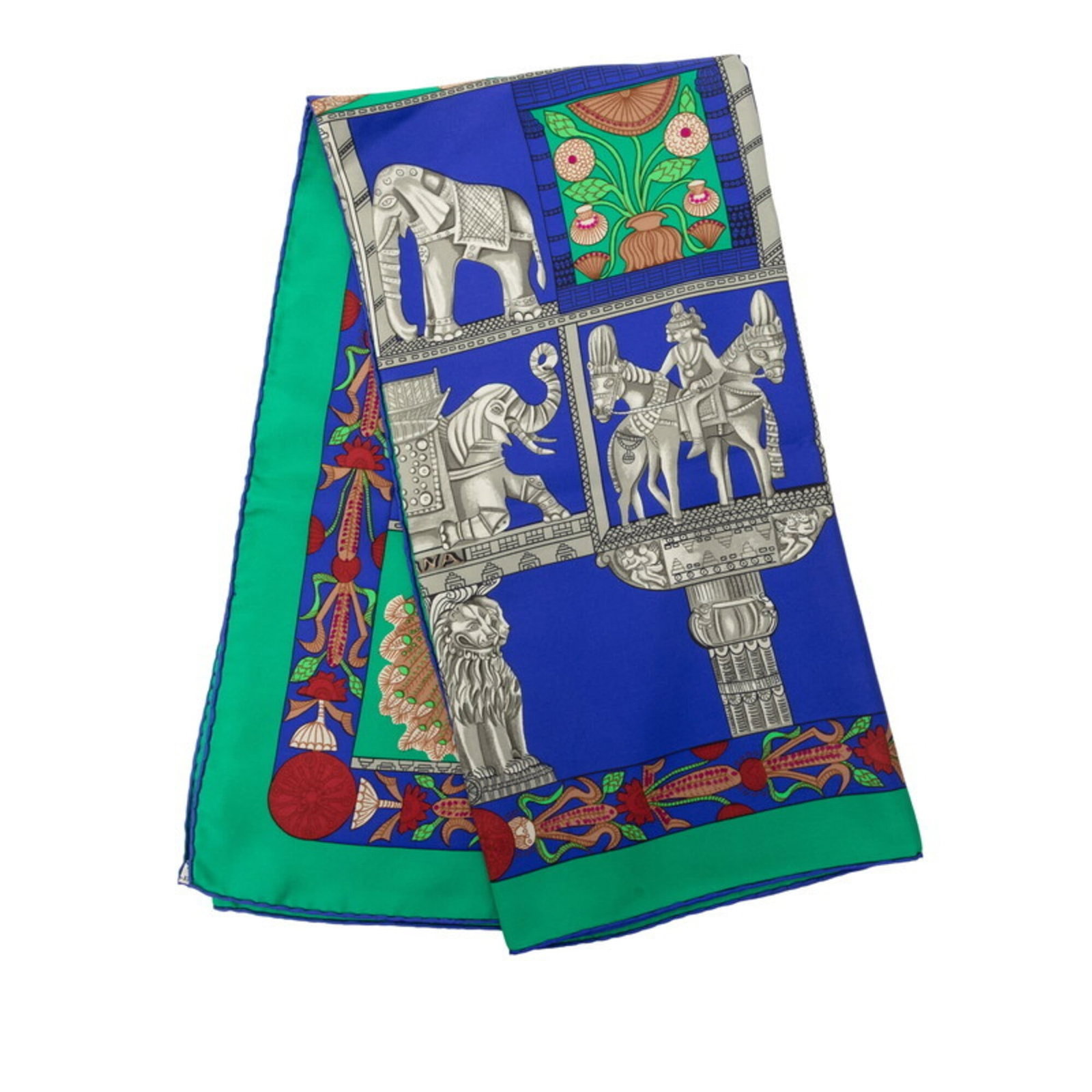Silk Hermes Scarf - 2