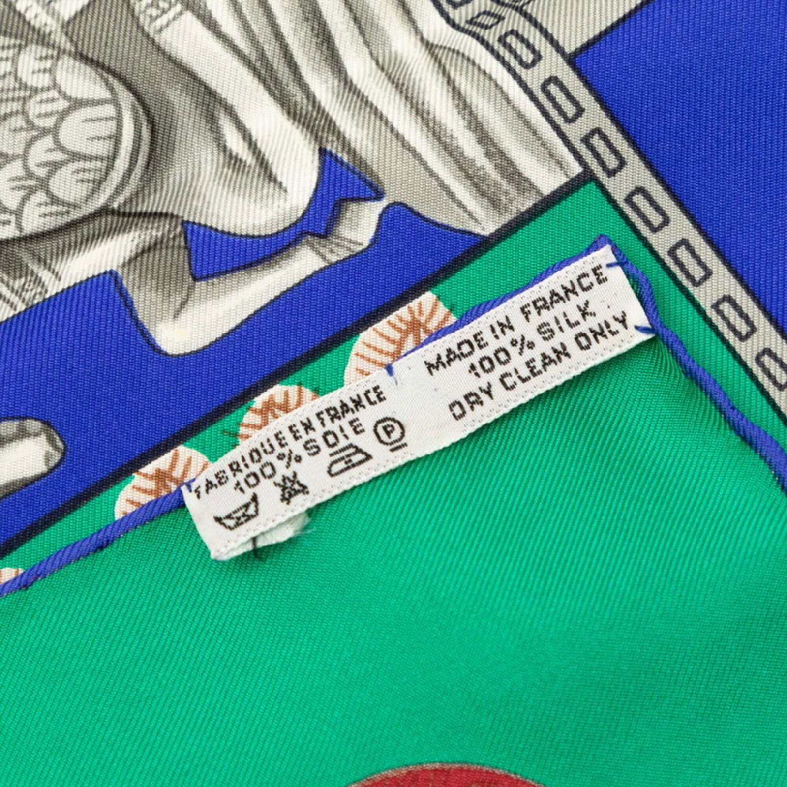 Silk Hermes Scarf - 7