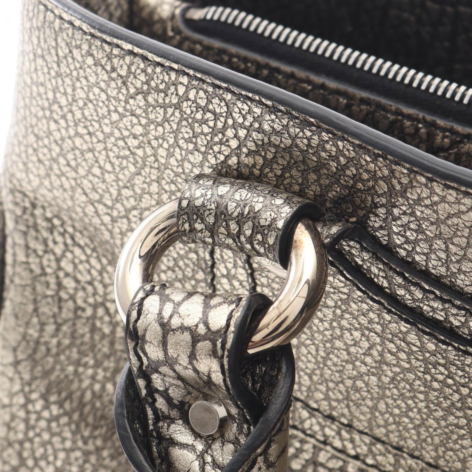 Celine Handbag Leather - 7