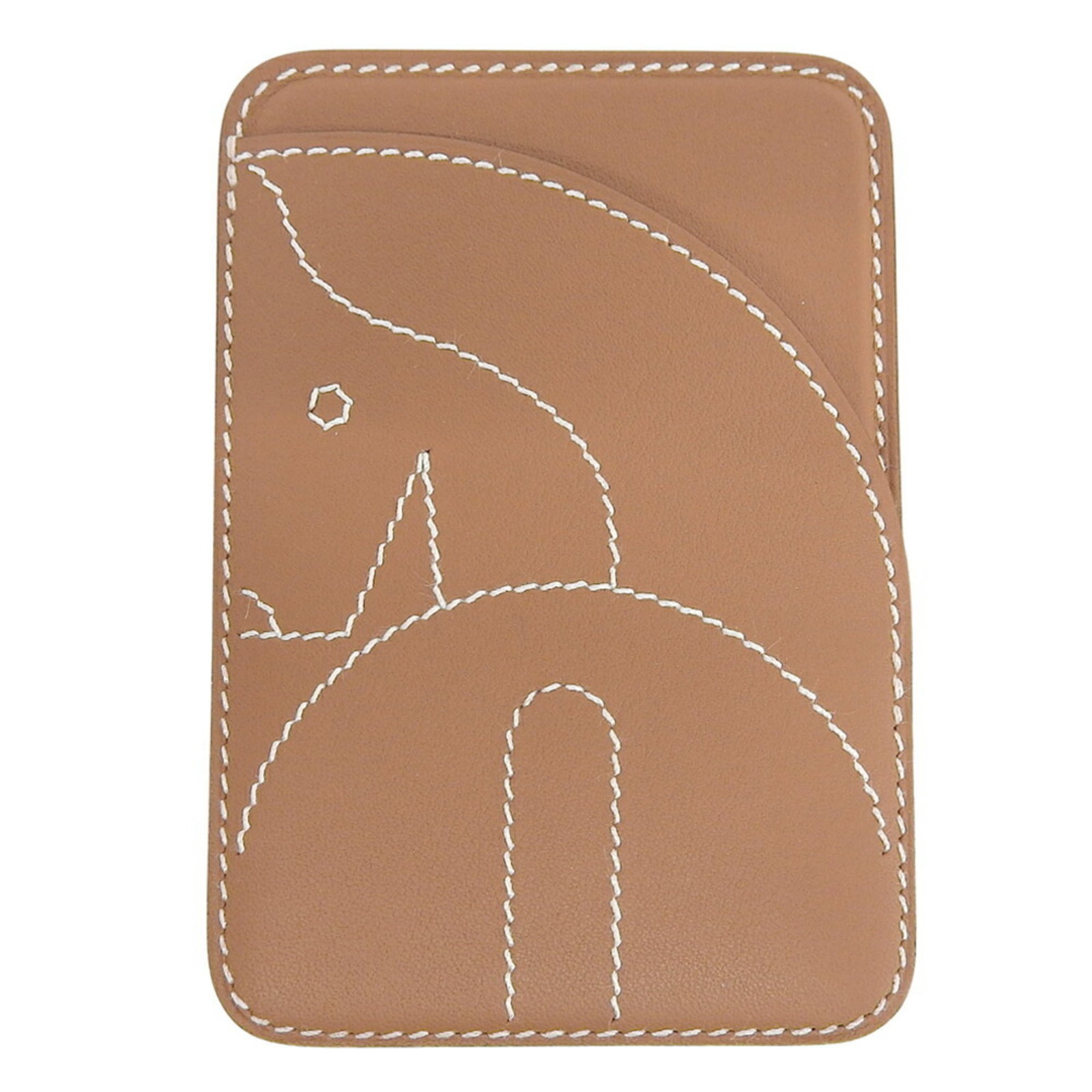 Hermes Card Case Leather - 4