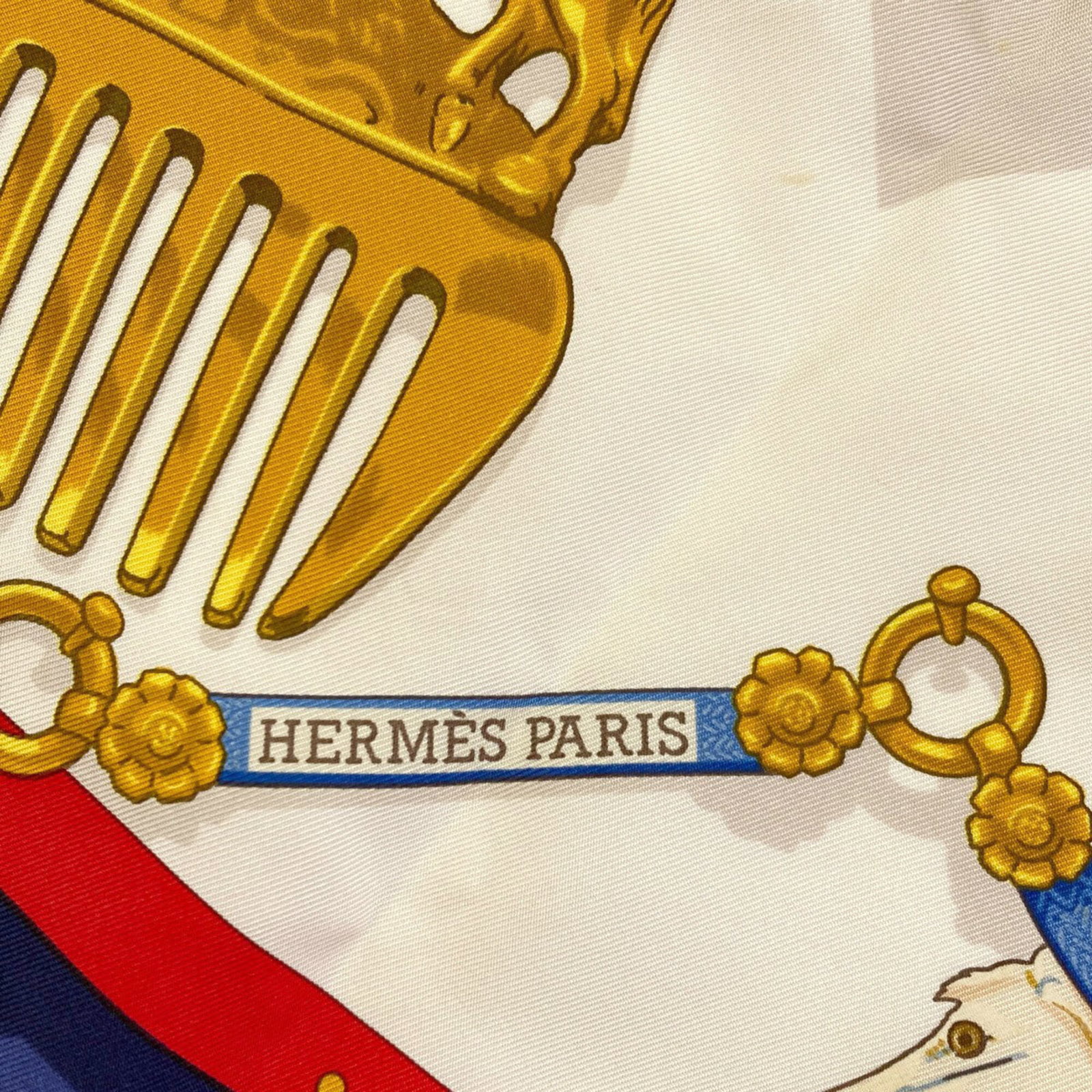 Silk Hermes Scarf - 5