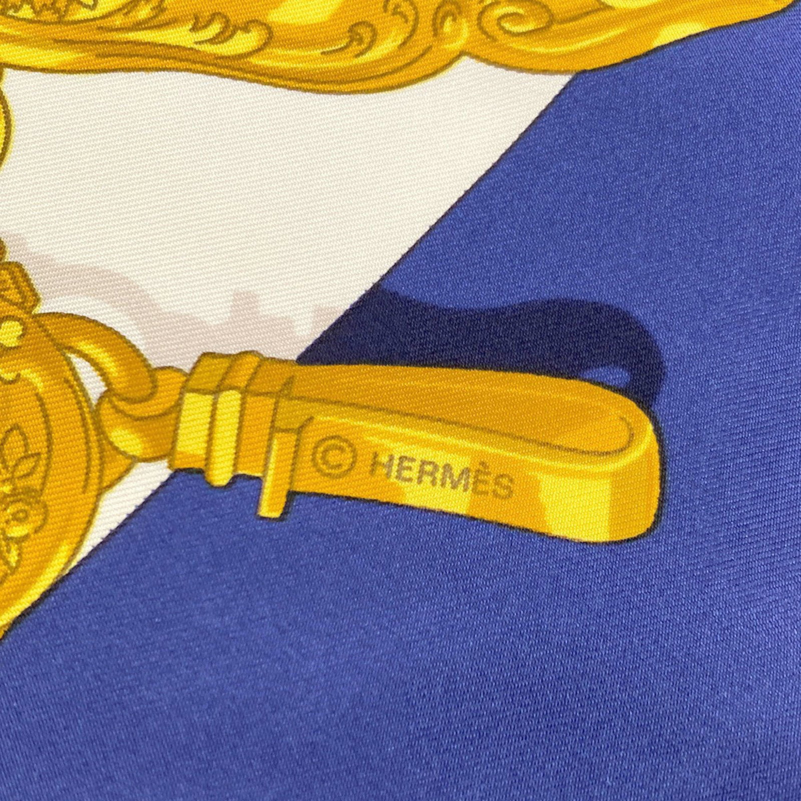 Silk Hermes Scarf - 6
