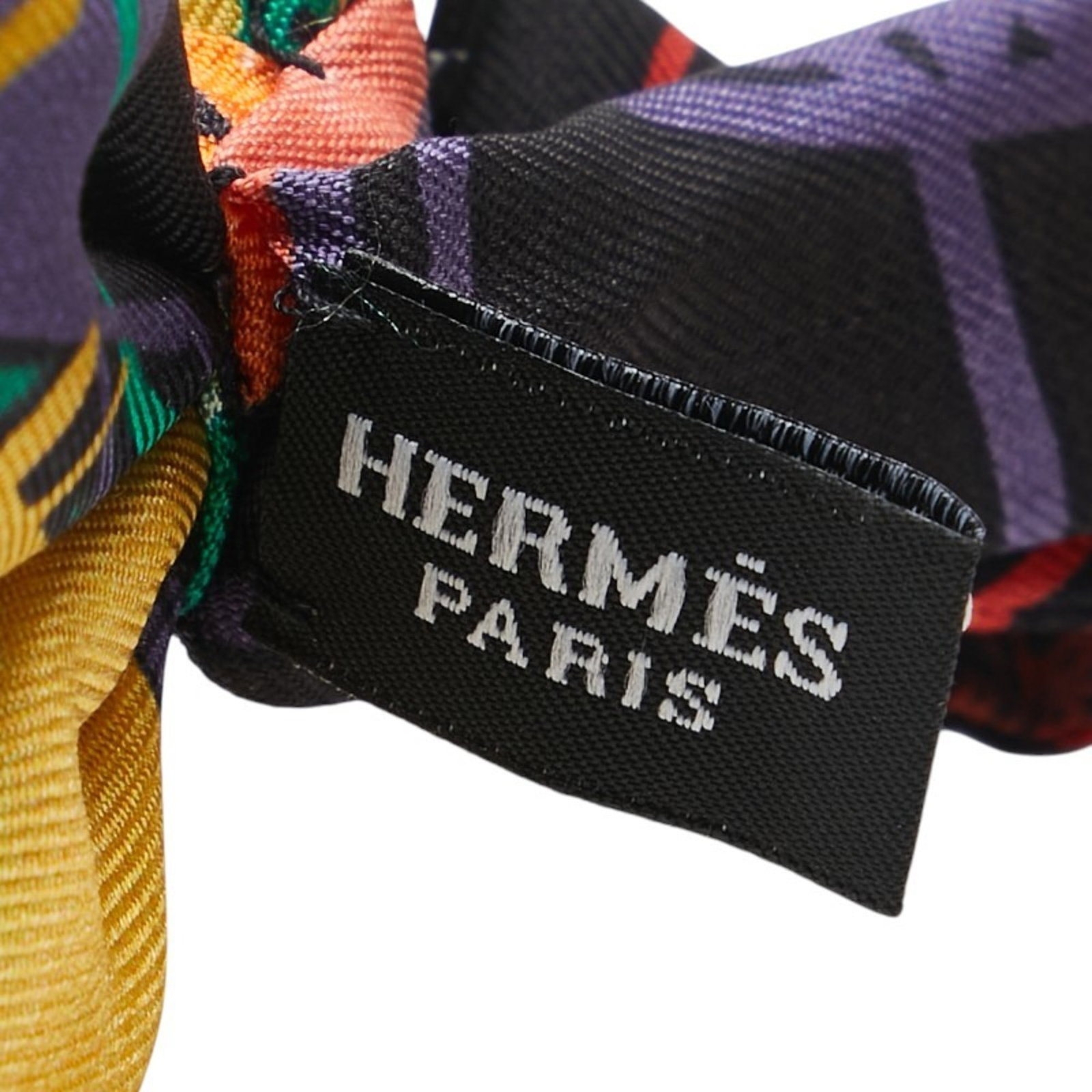Bow tie silk from Hermes - 4