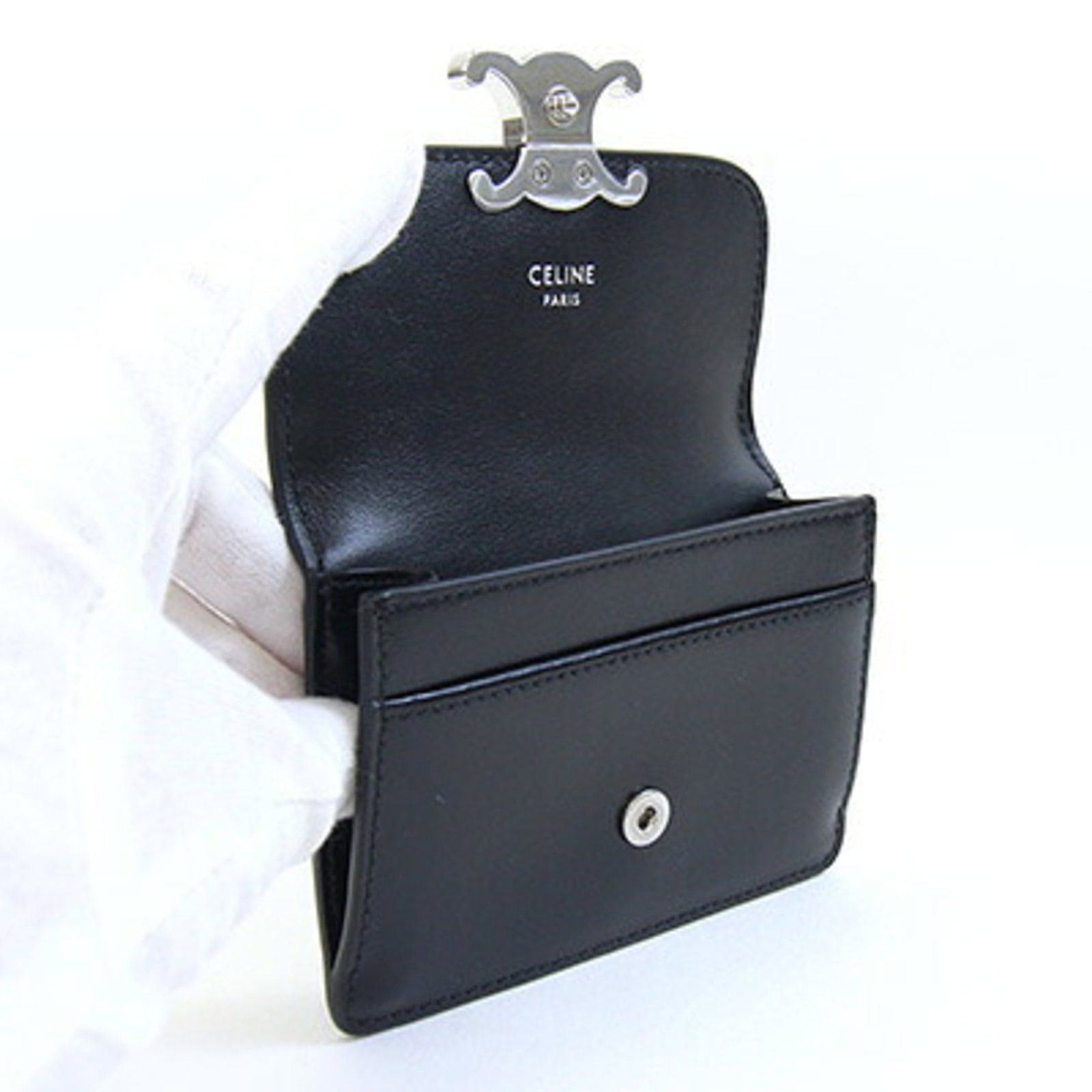 Card Case Leather Celine - 3
