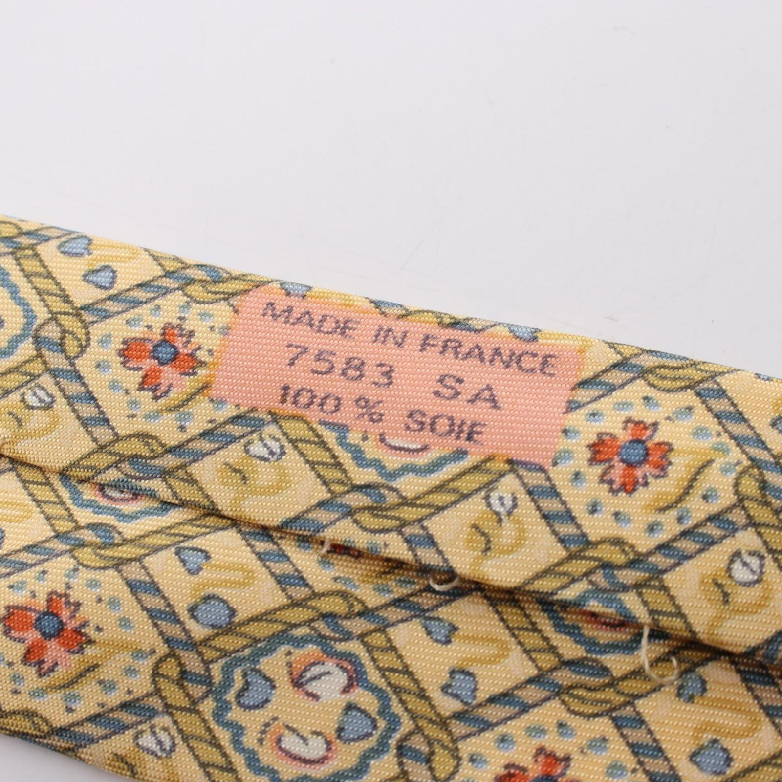 Silk Cravat Hermes - 5