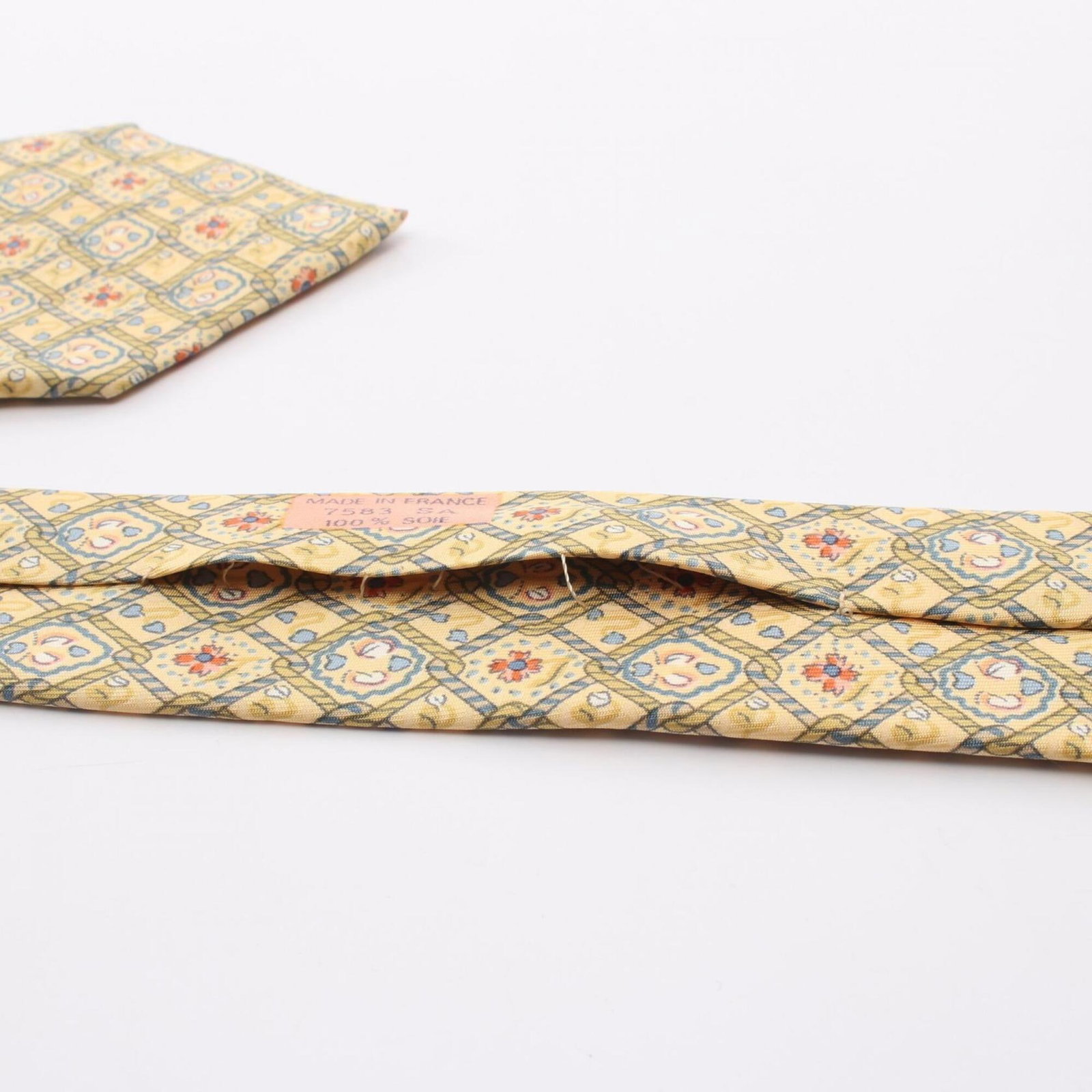 Silk Cravat Hermes - 6