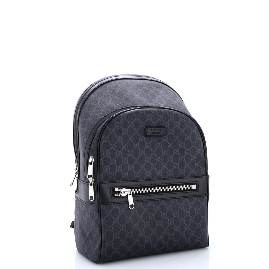 Front zip pocket backpack coated canvas medium - 2