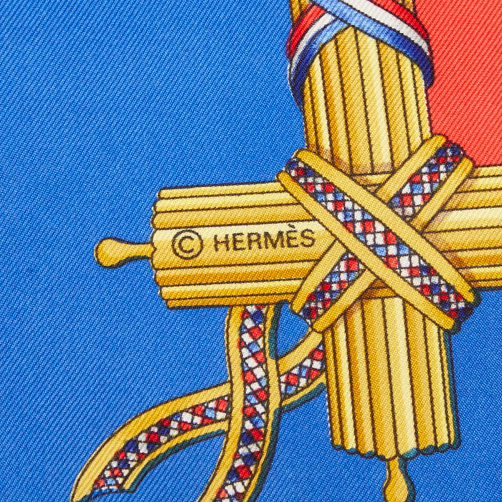 Silk Hermes Scarf - 3