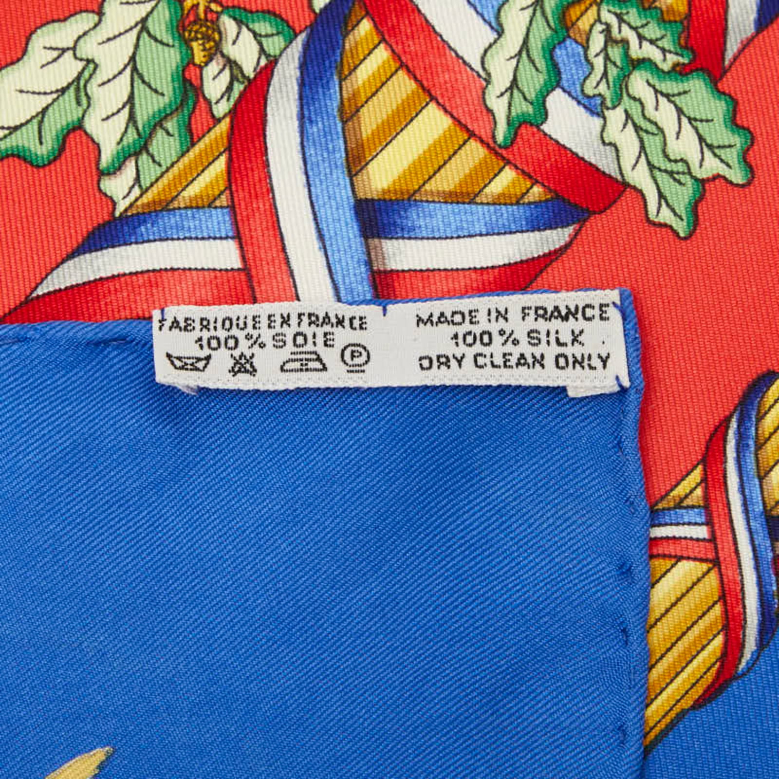 Silk Hermes Scarf - 4
