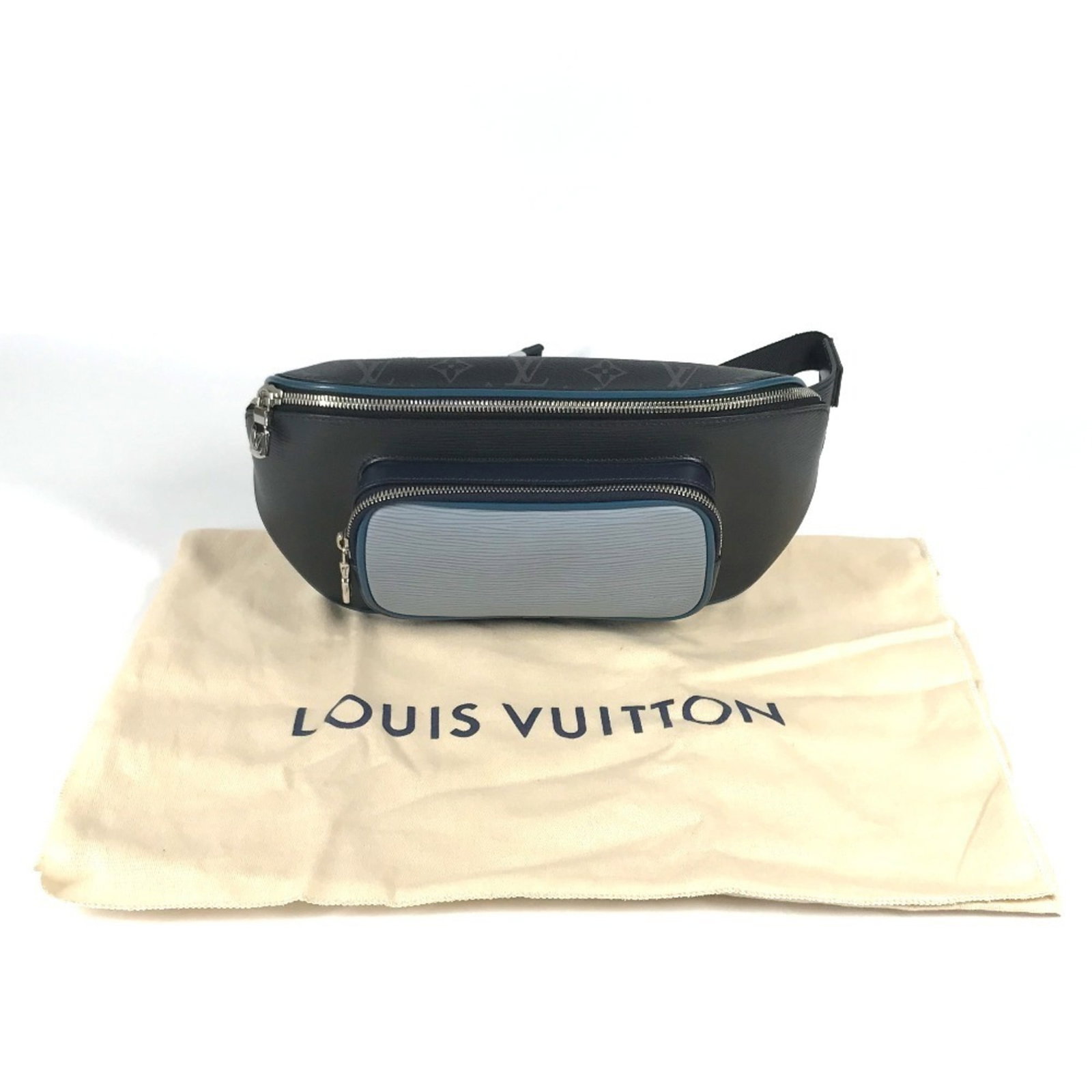 Leather Epi Eclipse Monogram Shoulder Bag Fanny Pack Louis Vuitton - 16