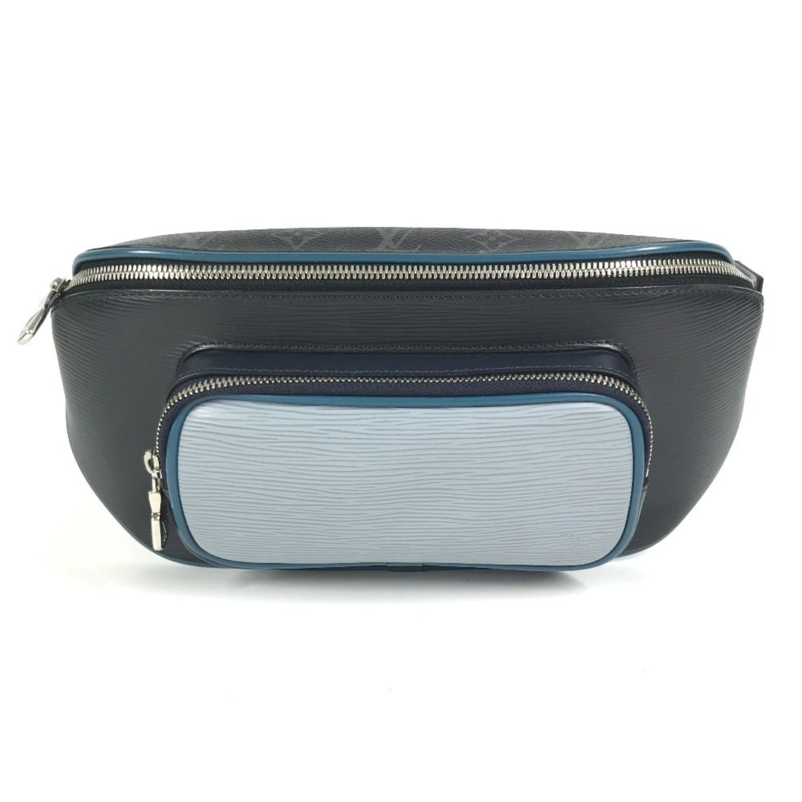 Leather Epi Eclipse Monogram Shoulder Bag Fanny Pack Louis Vuitton: Leather Epi Eclipse Monogram Shoulder Bag Fanny Pack Louis Vuitton Monogram Eclipse, Epi leather, and iconic Louis Vuitton design come together in this stylish blue and navy fanny pack shoulder bag.