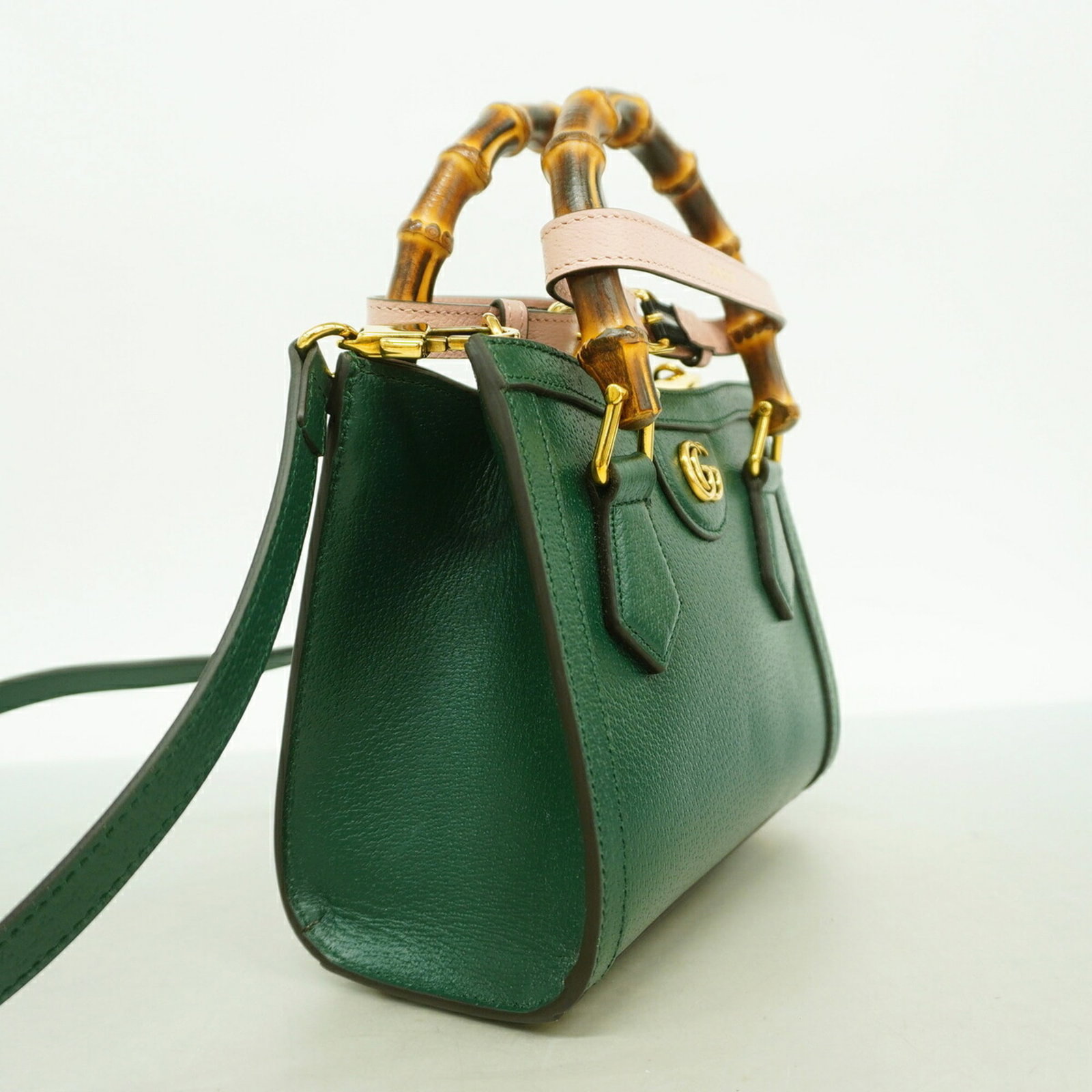 Handbag Leather Gucci - 2