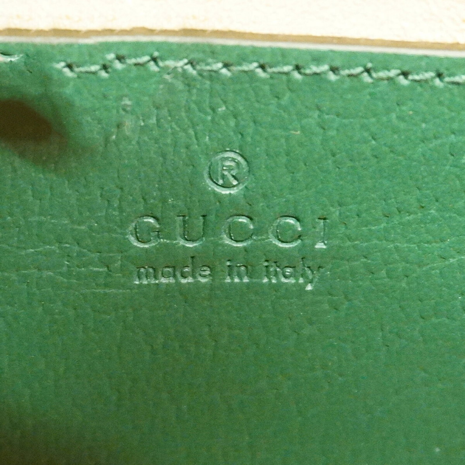 Handbag Leather Gucci - 5