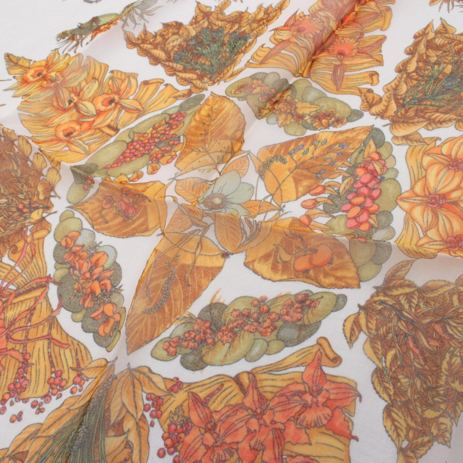 Silk Hermes Scarf - 4