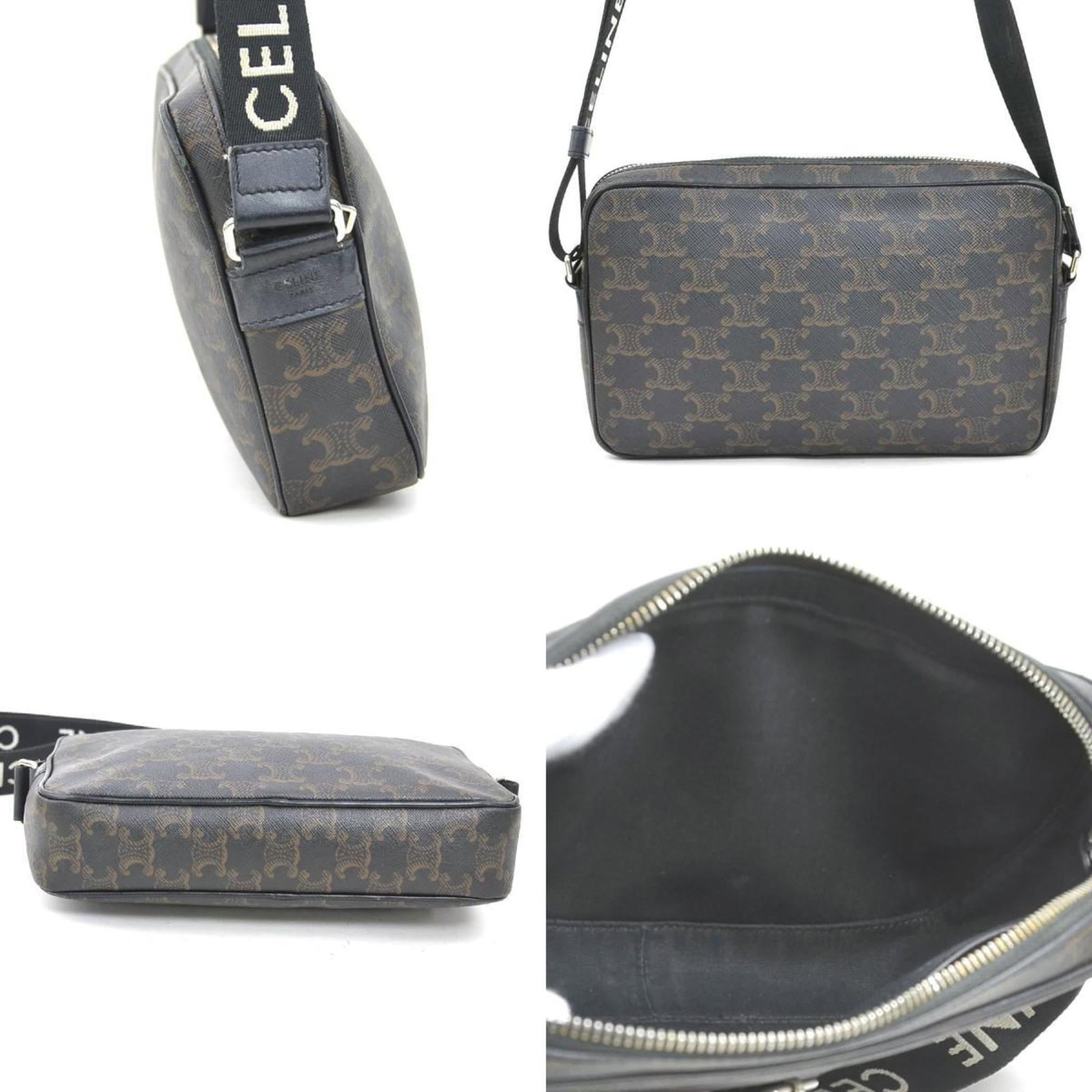 Canvas Coated Celine Bag Shoulder - 2