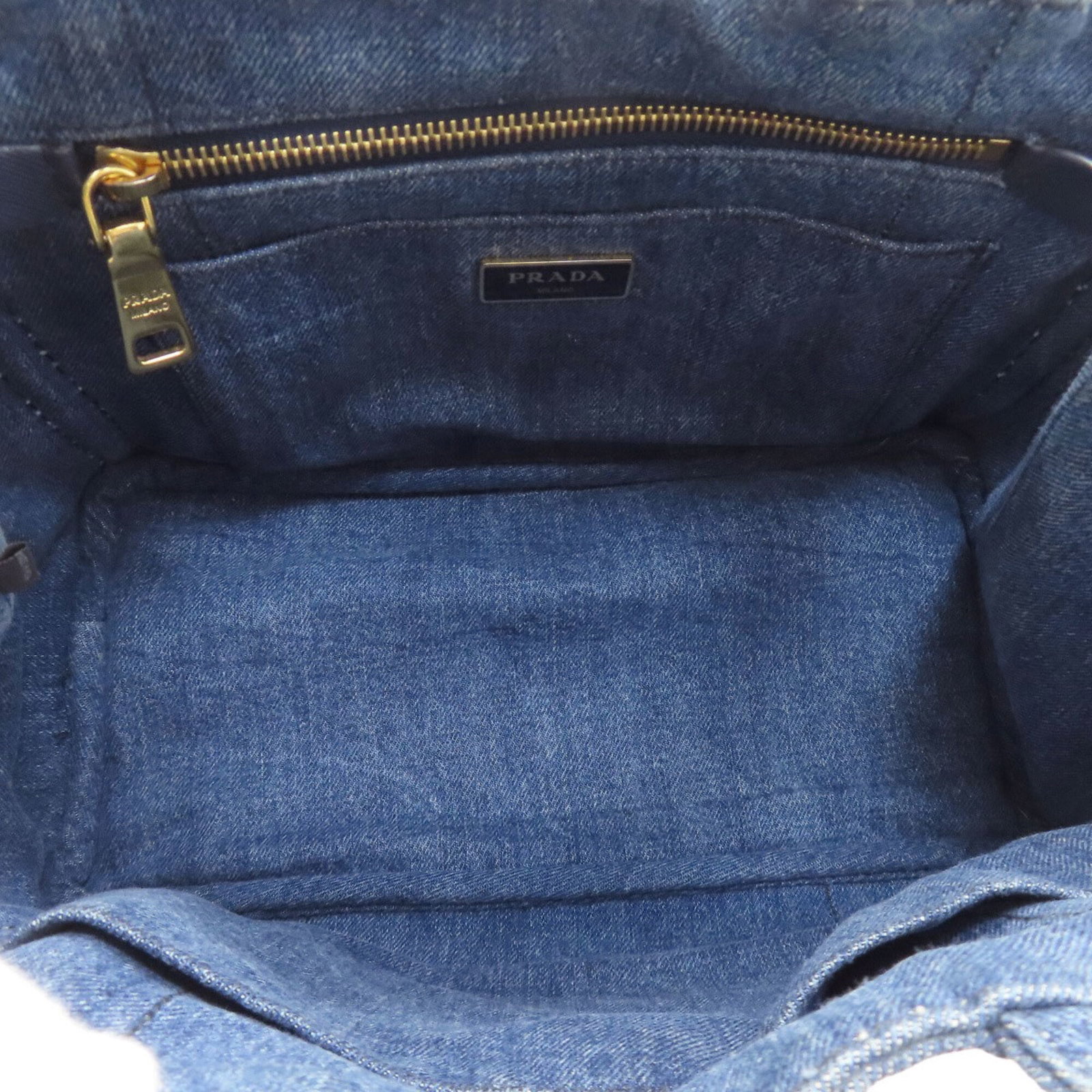 Handbag Denim Prada - 5