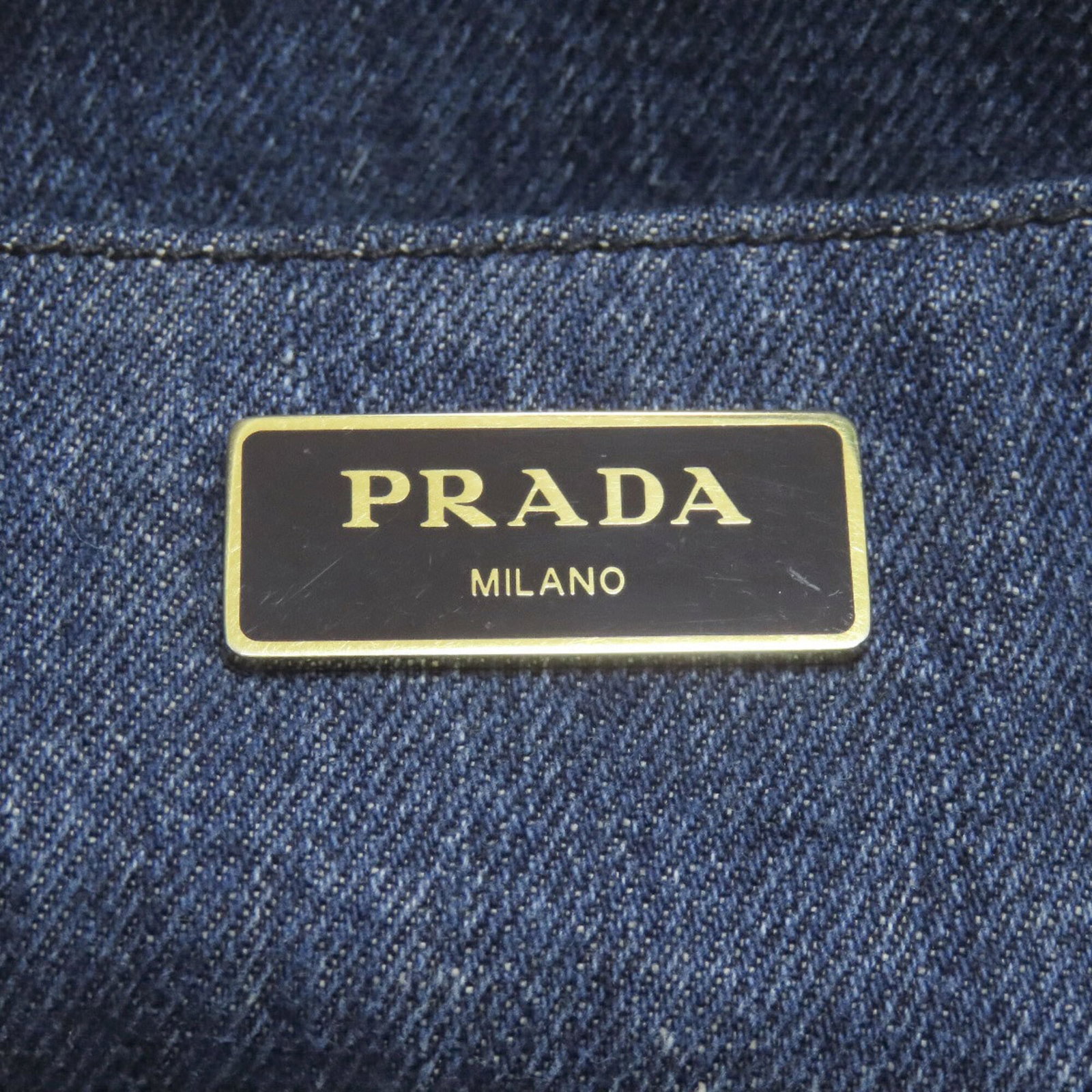 Handbag Denim Prada - 6
