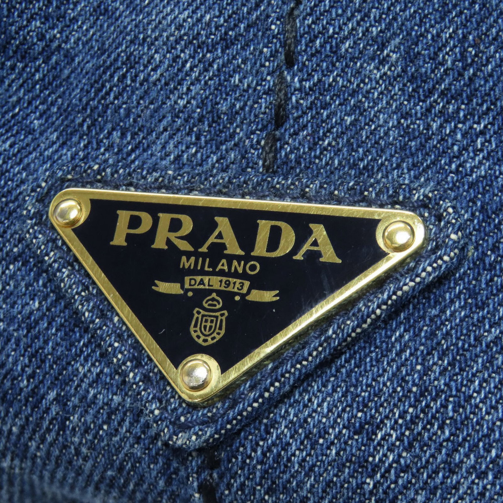 Handbag Denim Prada - 9