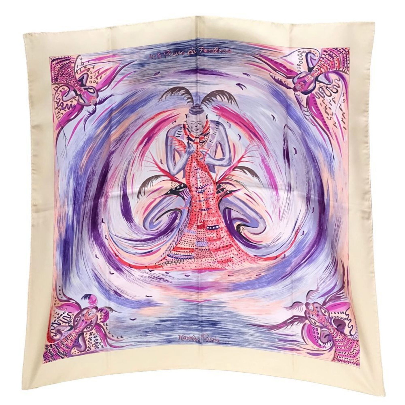 Silk Hermes Scarf - 2