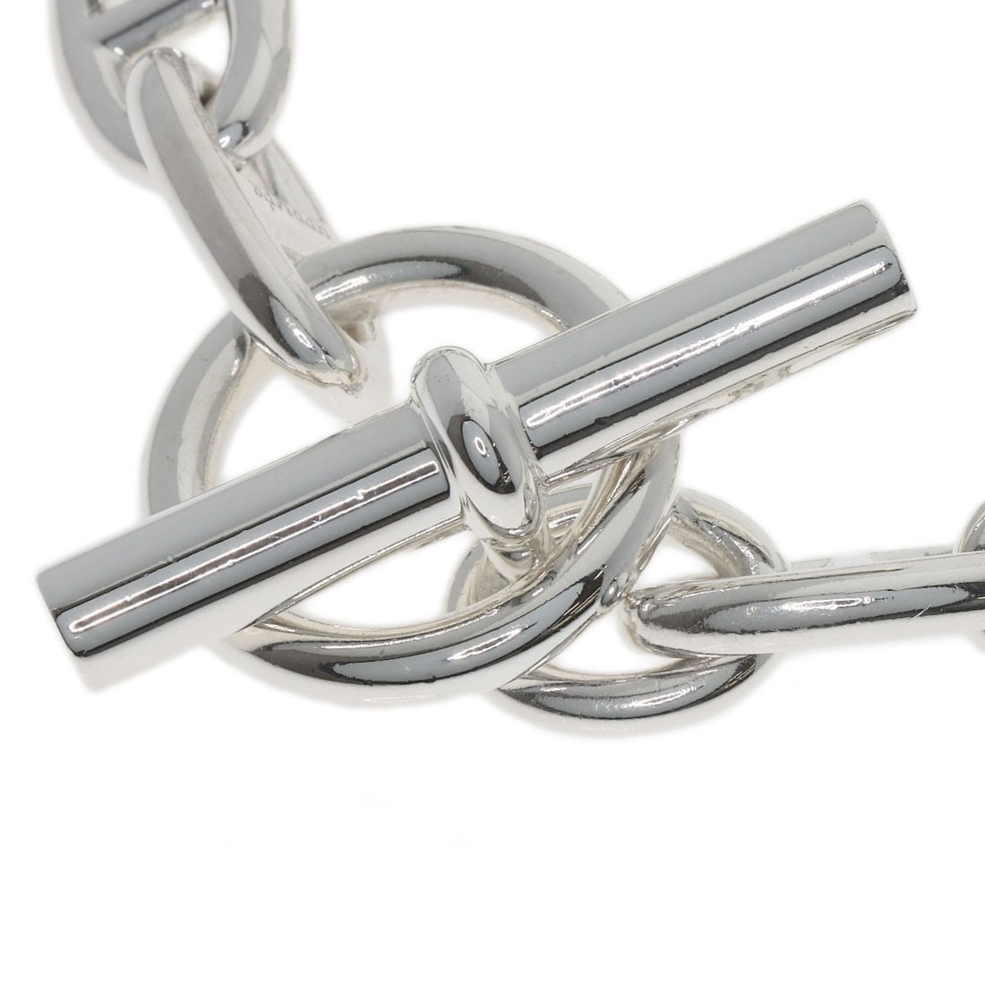 Hermes Gm Silver Shane Dunkle Bracelet - 2