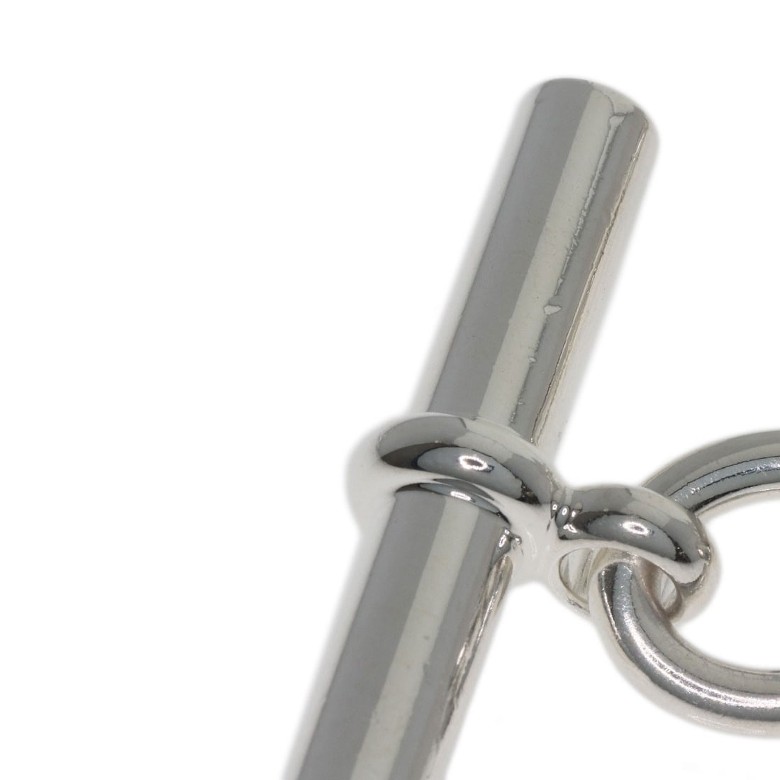Hermes Gm Silver Shane Dunkle Bracelet - 4